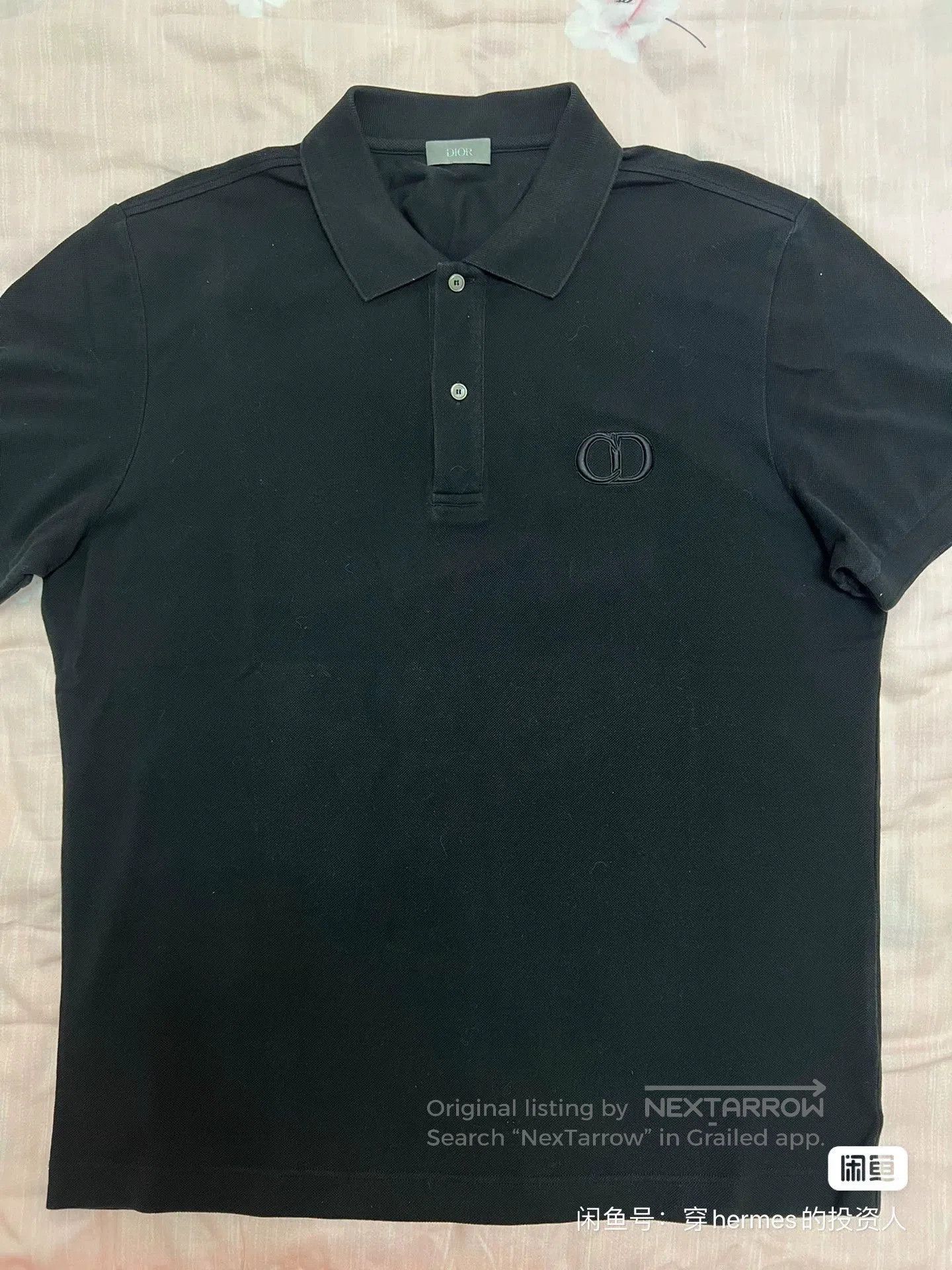 Dior Dior Black Polo Shirt XXL. Size US XXL / EU 58 / 5 - 1 Thumbnail