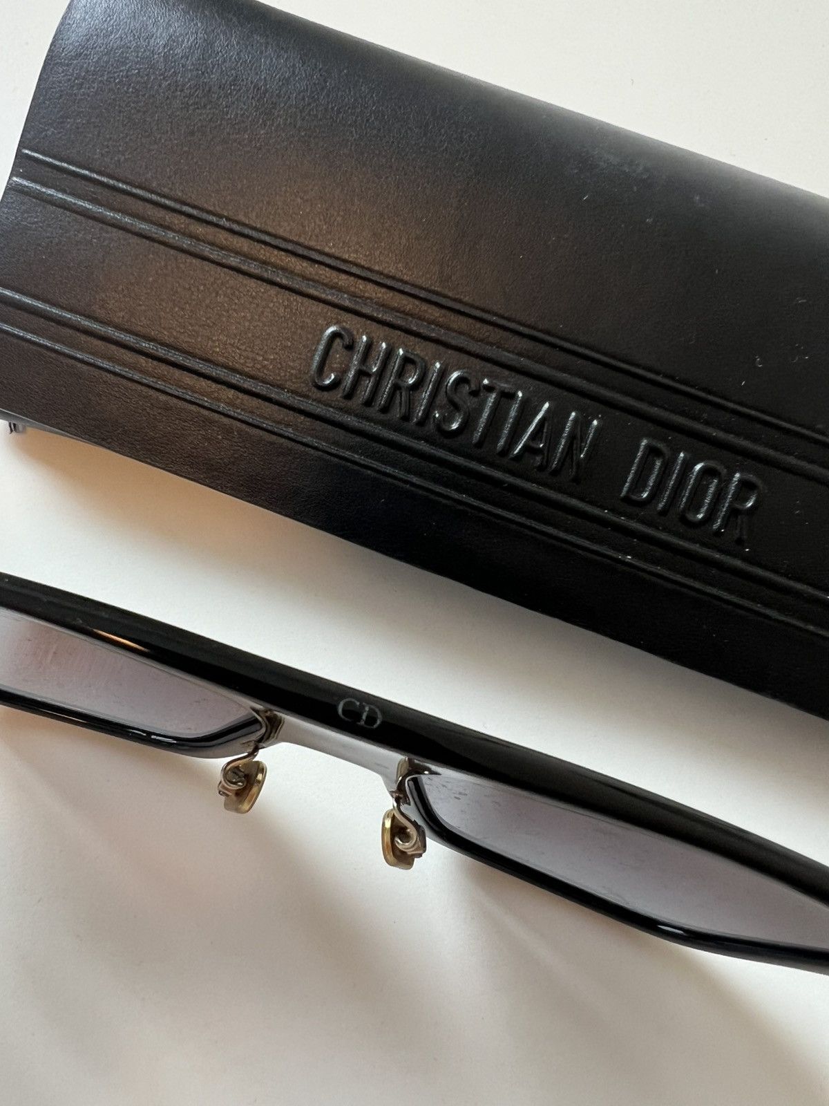 Dior Dior 30Montaigne S3U Sunglasses (Black/Gold) Size ONE SIZE - 5 Thumbnail