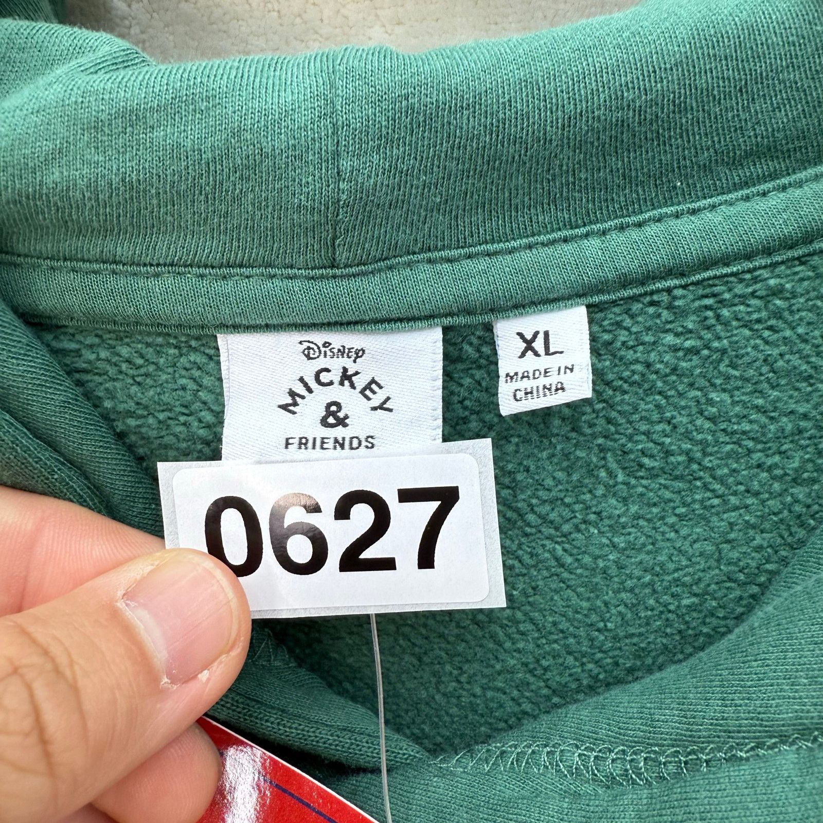 Lucky Brand LUCKY BRAND X DISNEY MICKEY N FRIENDS XL GREEN HOODIE UNISEX Size US XL / EU 56 / 4 - 5 Thumbnail