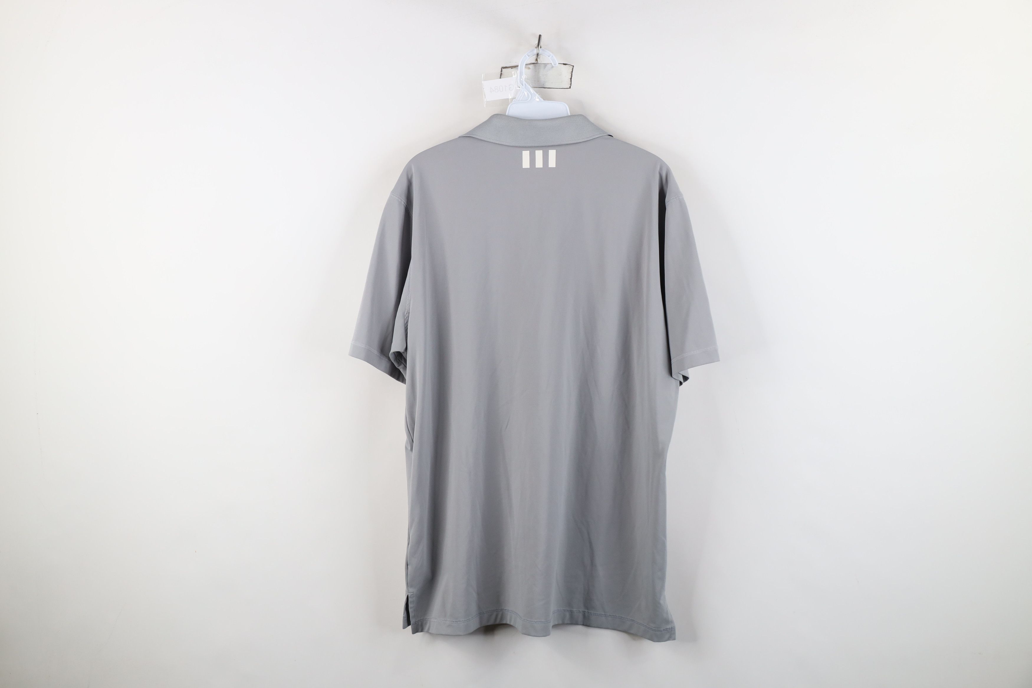 Adidas Adidas Golf Motion Spell Collared Golfing Polo Shirt Gray Size US L / EU 52-54 / 3 - 12 Thumbnail