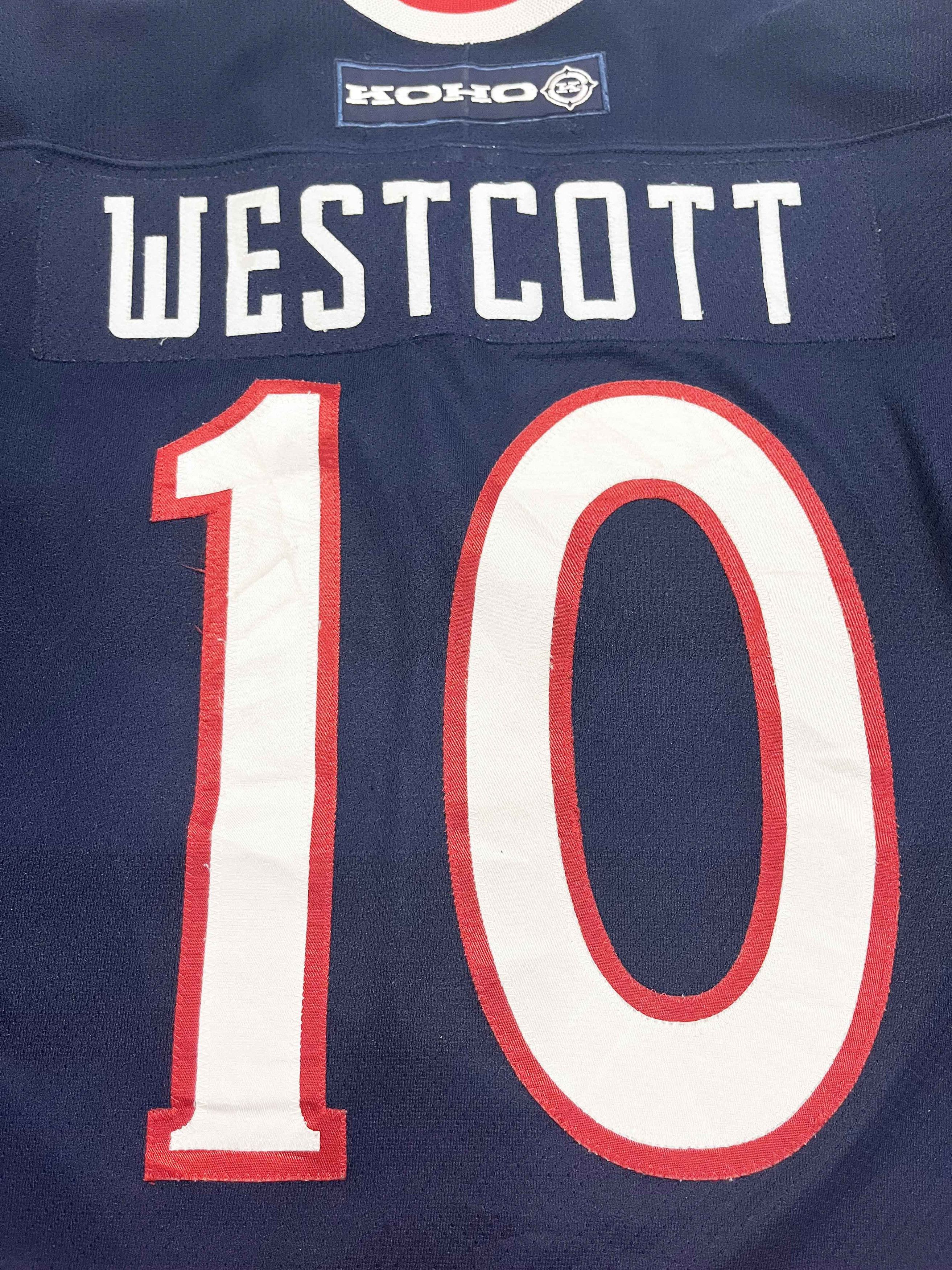 Koho Koho Columbus Blue Jackets WESTCOTT #10 NHL Hockey Jersey Size US XL / EU 56 / 4 - 5 Thumbnail