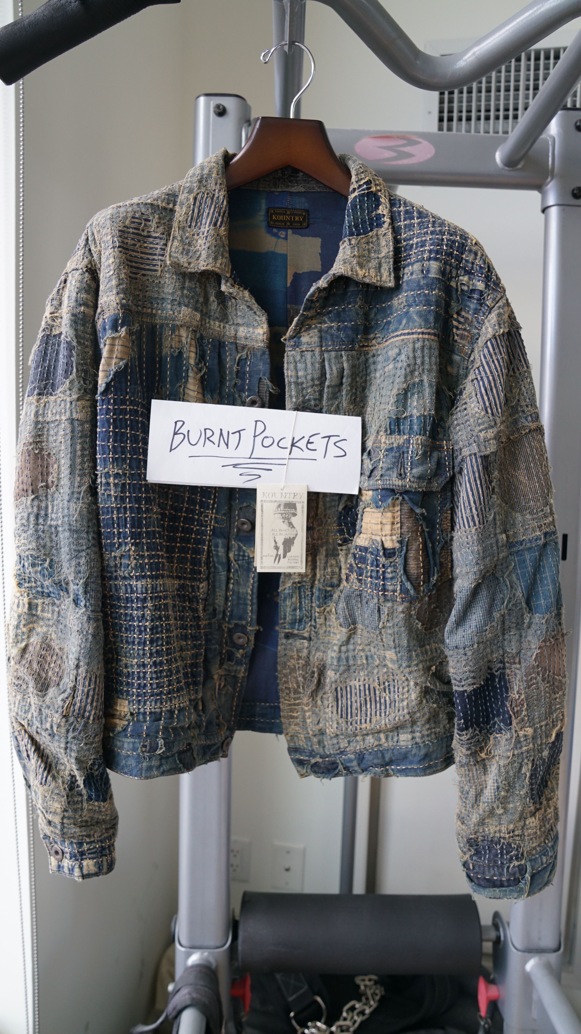 Kapital × Kapital Kountry Kapital Boro Denim Jacket (1st version