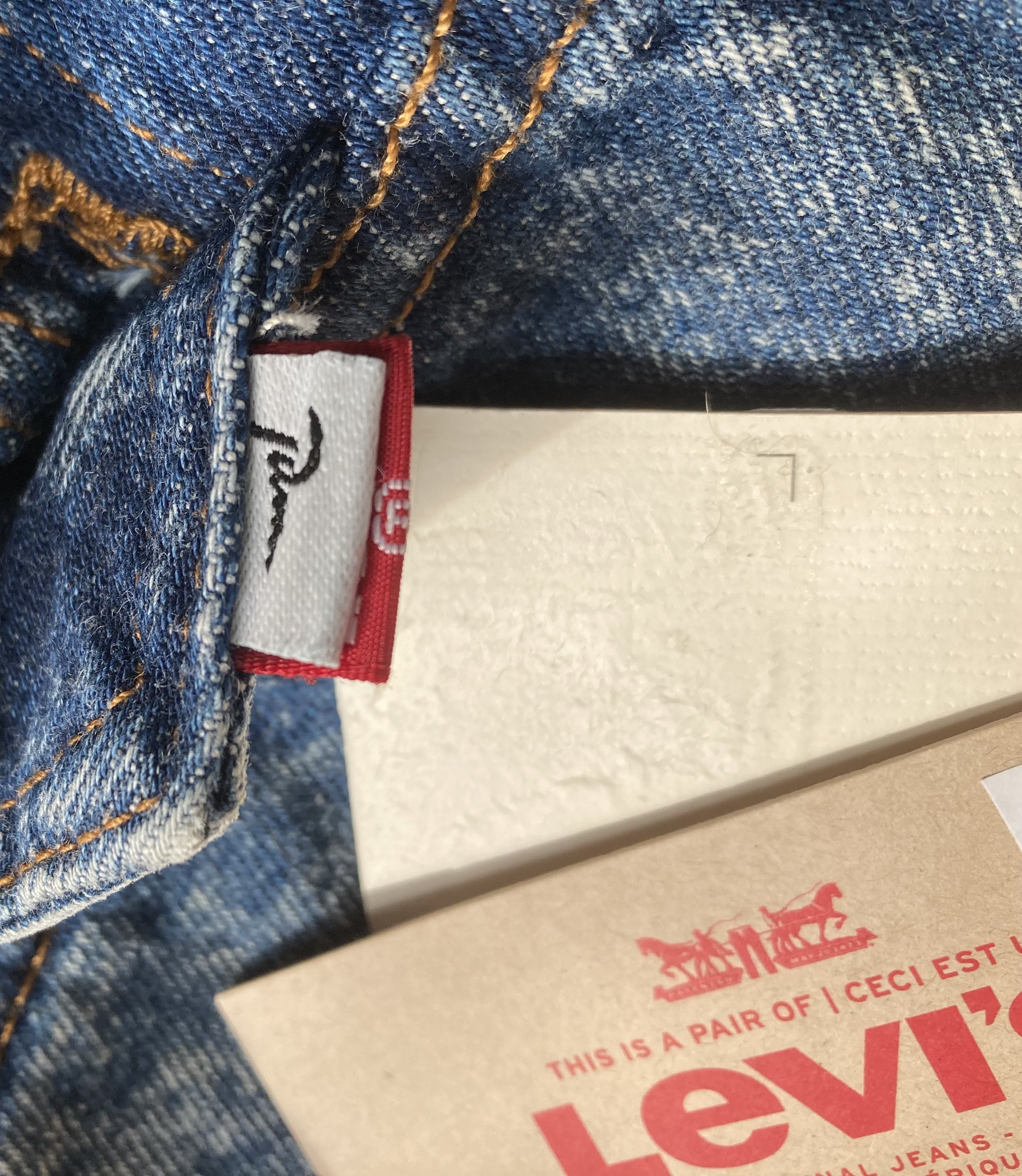 Patta Levi's Denim trucker jacket Tie dye washed Large new Size US L / EU 52-54 / 3 - 6 Thumbnail