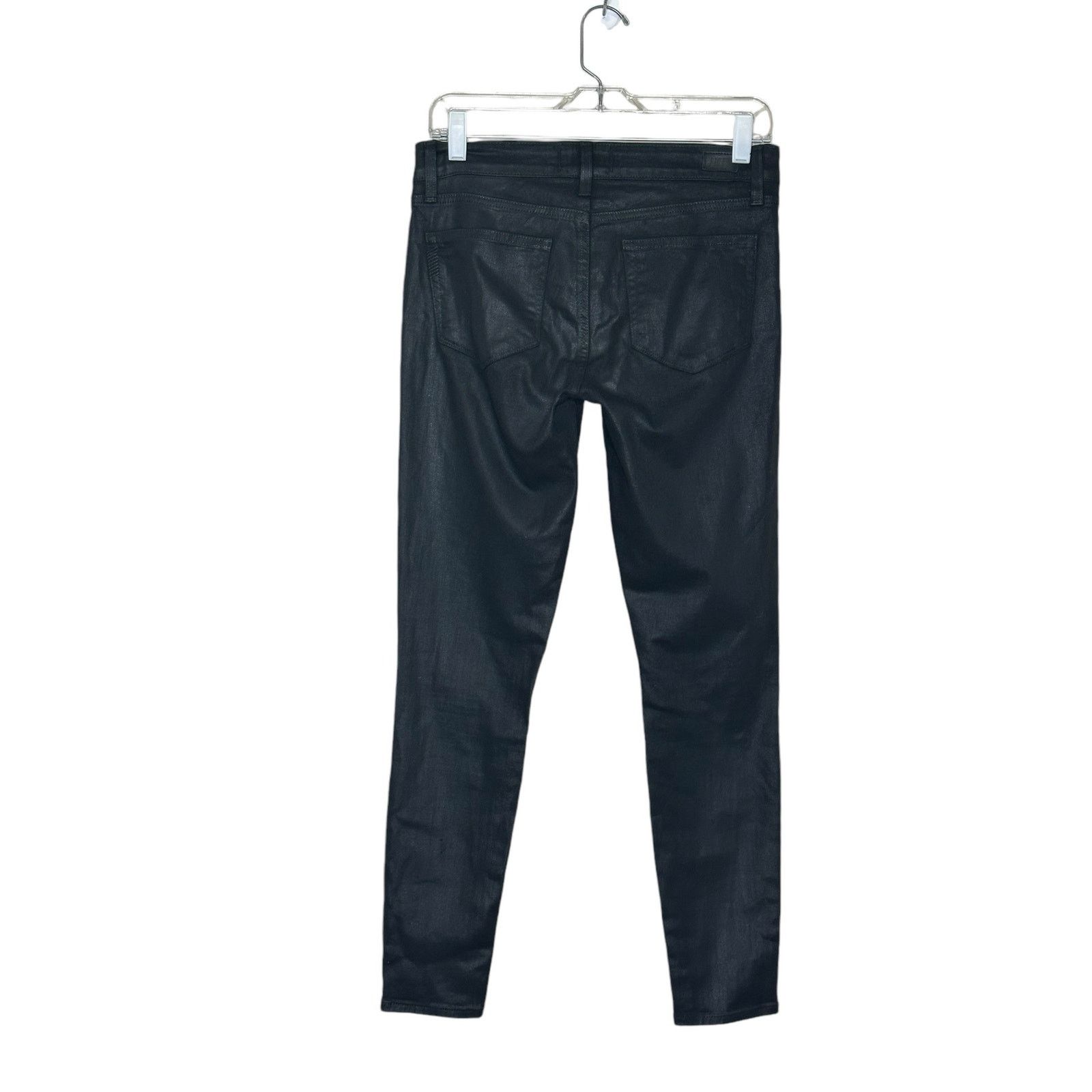 Paige Paige black coated skinny jeans size 28 Size 28" / US 6 / IT 42 - 7 Thumbnail