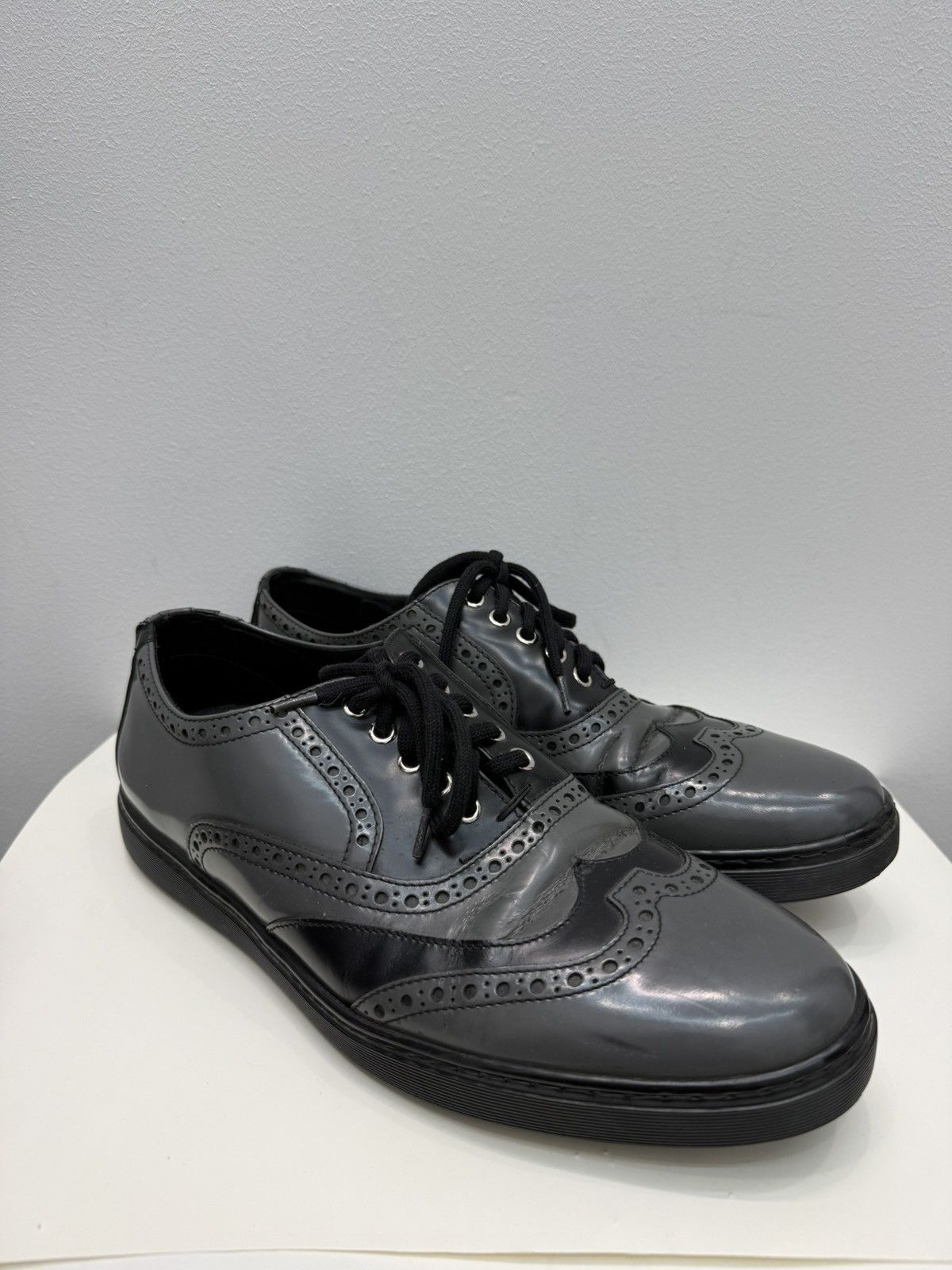 Dolce & Gabbana Dolce&Gabbana Leather Brogues Size US 9 / EU 42 - 2 Thumbnail