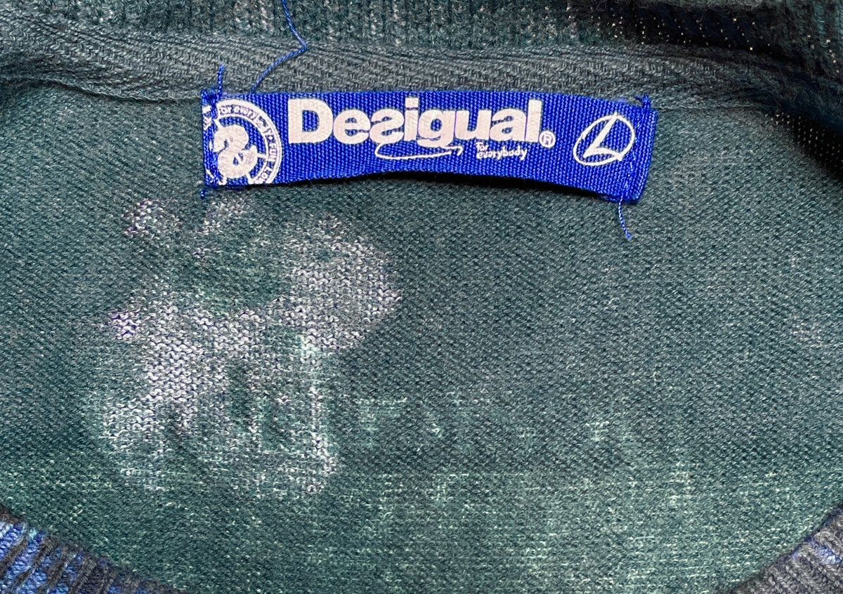Desigual Rare Design Vintage Brand Desiqual Art Sweatshirt 2000s Size US L / EU 52-54 / 3 - 9 Thumbnail