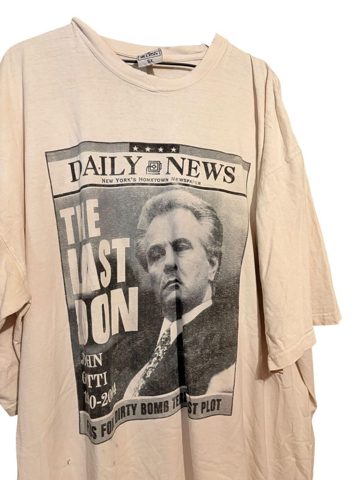 Vintage Daily News Tee 5XL