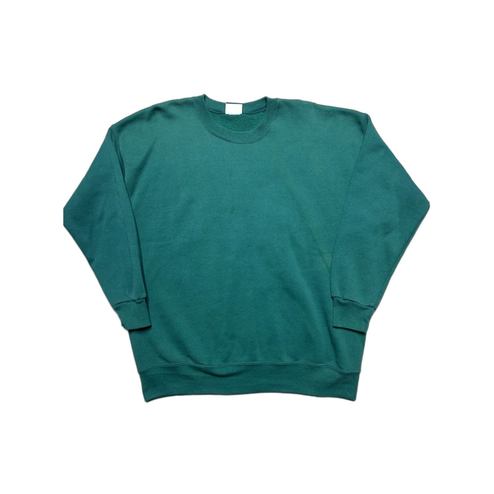 Lee VINTAGE Lee Sweatshirt Crewneck 80s 90s Heavyweight Forest Green XL Mens Pullover Size US XL / EU 56 / 4 - 1 Thumbnail