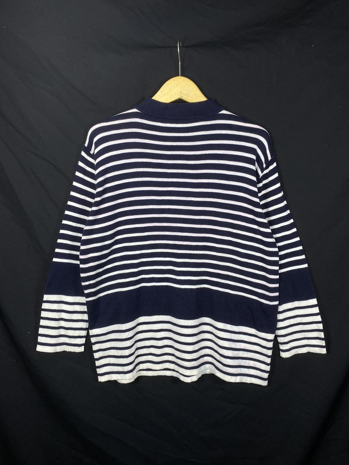 Balenciaga BALENCIAGA STRIP LONG SLEEVE SHIRT Size US M / EU 48-50 / 2 - 2 Thumbnail