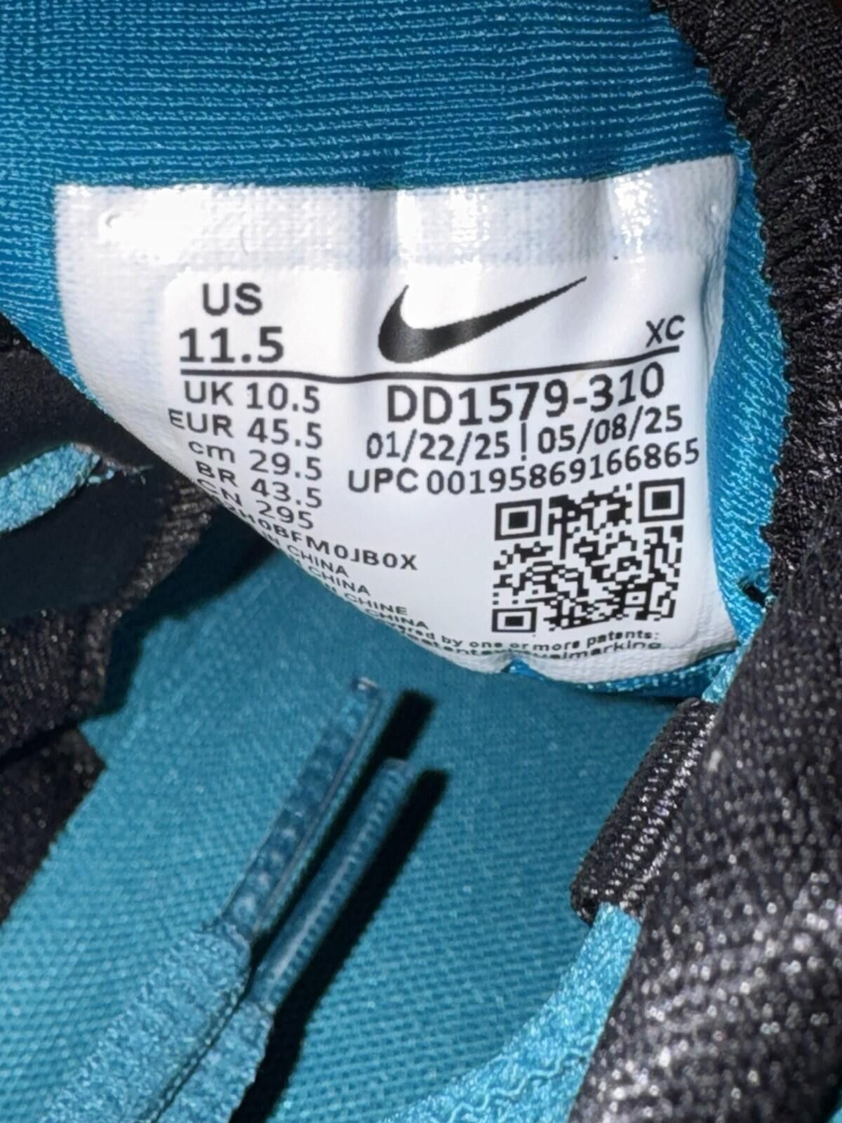 Nike Nike Zoom Vapor Cage 4 RAFA Green Tennis Shoes Mens Sz 11.5 Size US 11.5 / EU 44-45 - 6 Thumbnail