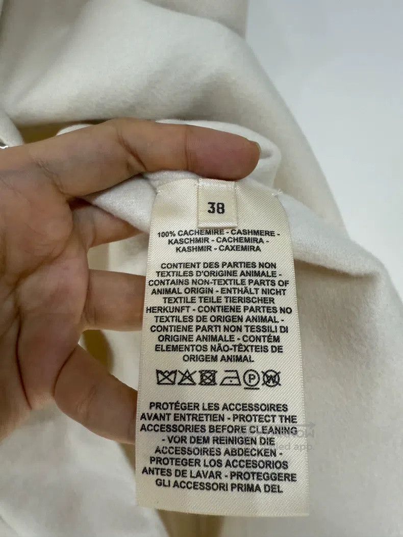 Hermes Hermes Pig Nose Silver Buckle Cashmere Vest Jacket Size XS / US 0-2 / IT 36-38 - 6 Thumbnail