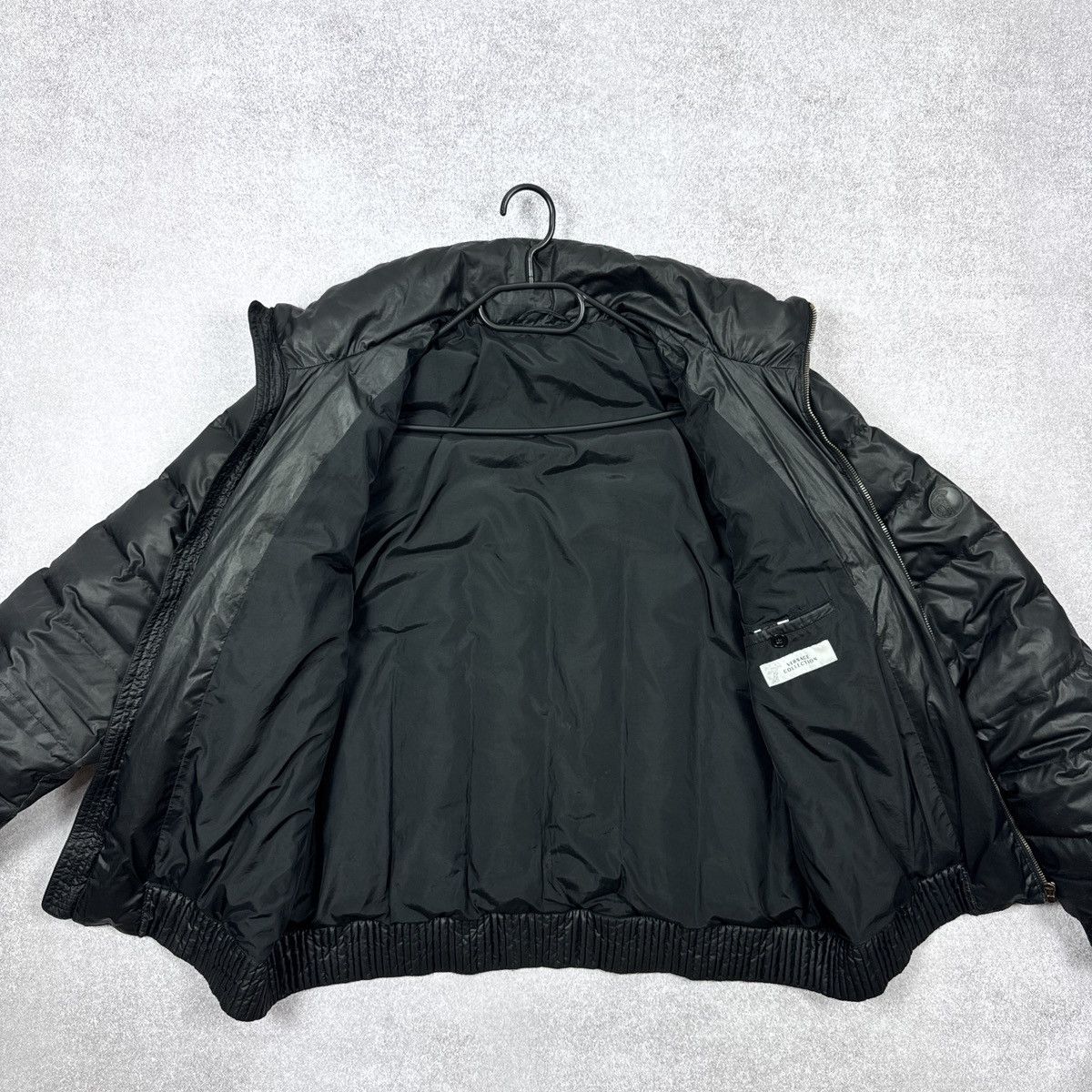 Versace Mens VERSACE Collection Black Puffer Down Jacket Size L / 52 Size US L / EU 52-54 / 3 - 9 Thumbnail