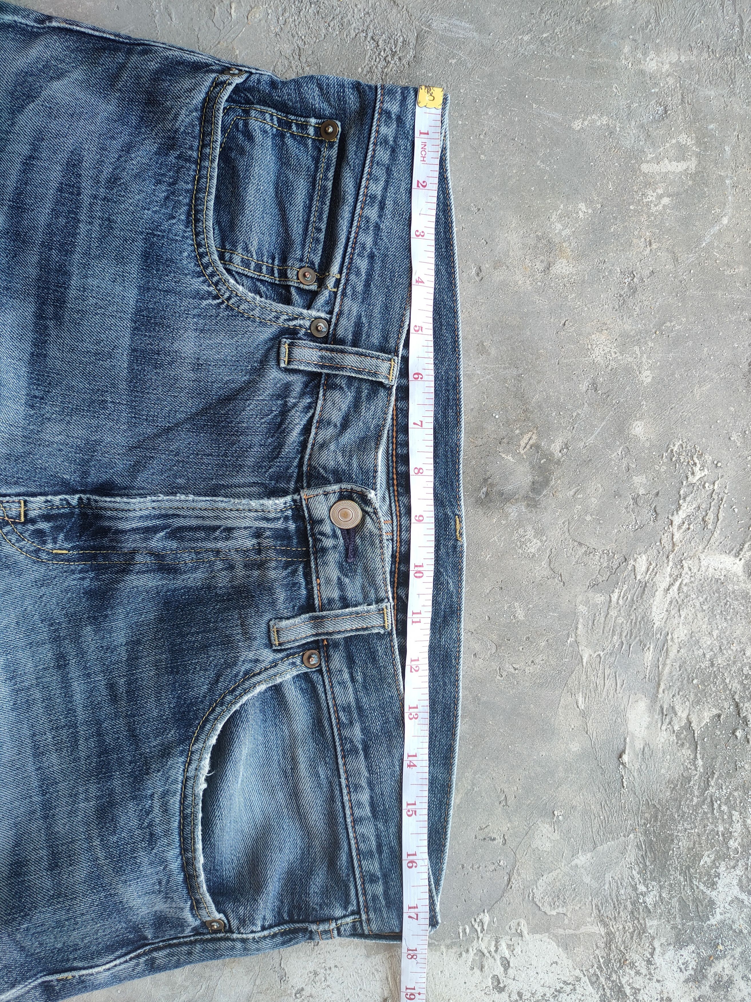Japanese Brand W34 VINTAGE JAPANESE MUJI DISTRESSED FADED JEANS PANTS Size US 34 / EU 50 - 6 Thumbnail
