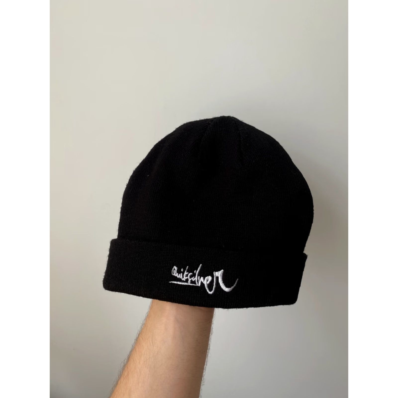Quiksilver VINTAGE Quiksilver Hat OS Men Black 90s Y2K rare retro } Size ONE SIZE - 2 Thumbnail