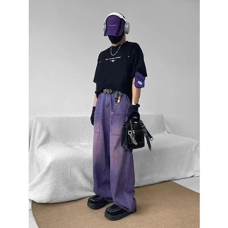 Japanese Brand Streetwear jeans pants punk rock y2k 90’s style Size US 32 / EU 48 - 1 Thumbnail