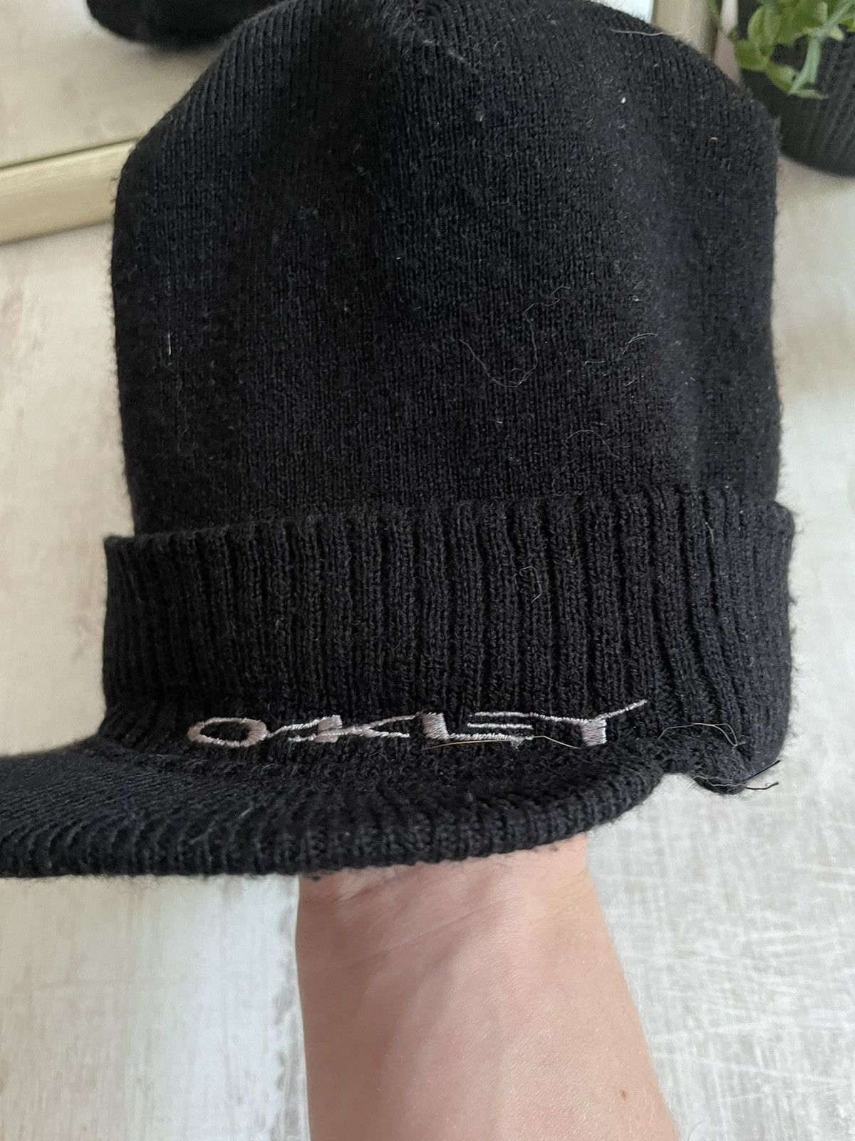 Oakley × Vintage Vintage Y2K Oakley Black Hat Surf Style RARE Size ONE SIZE - 3 Thumbnail