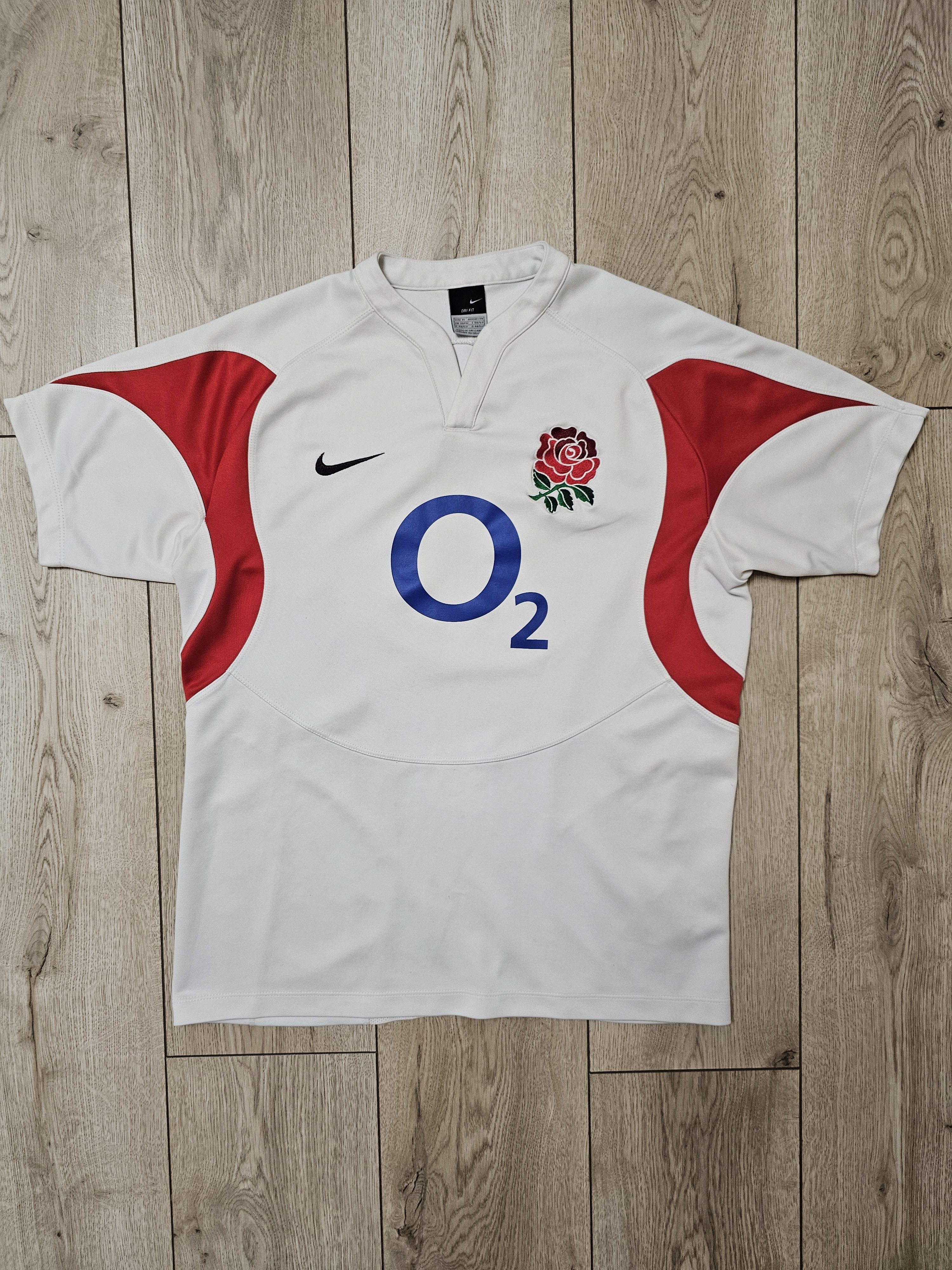 Nike × Vintage ENGLAND VINTAGE JERSEY RUGBY UNION HOME SHIRT RUGBY Size US M / EU 48-50 / 2 - 1 Thumbnail
