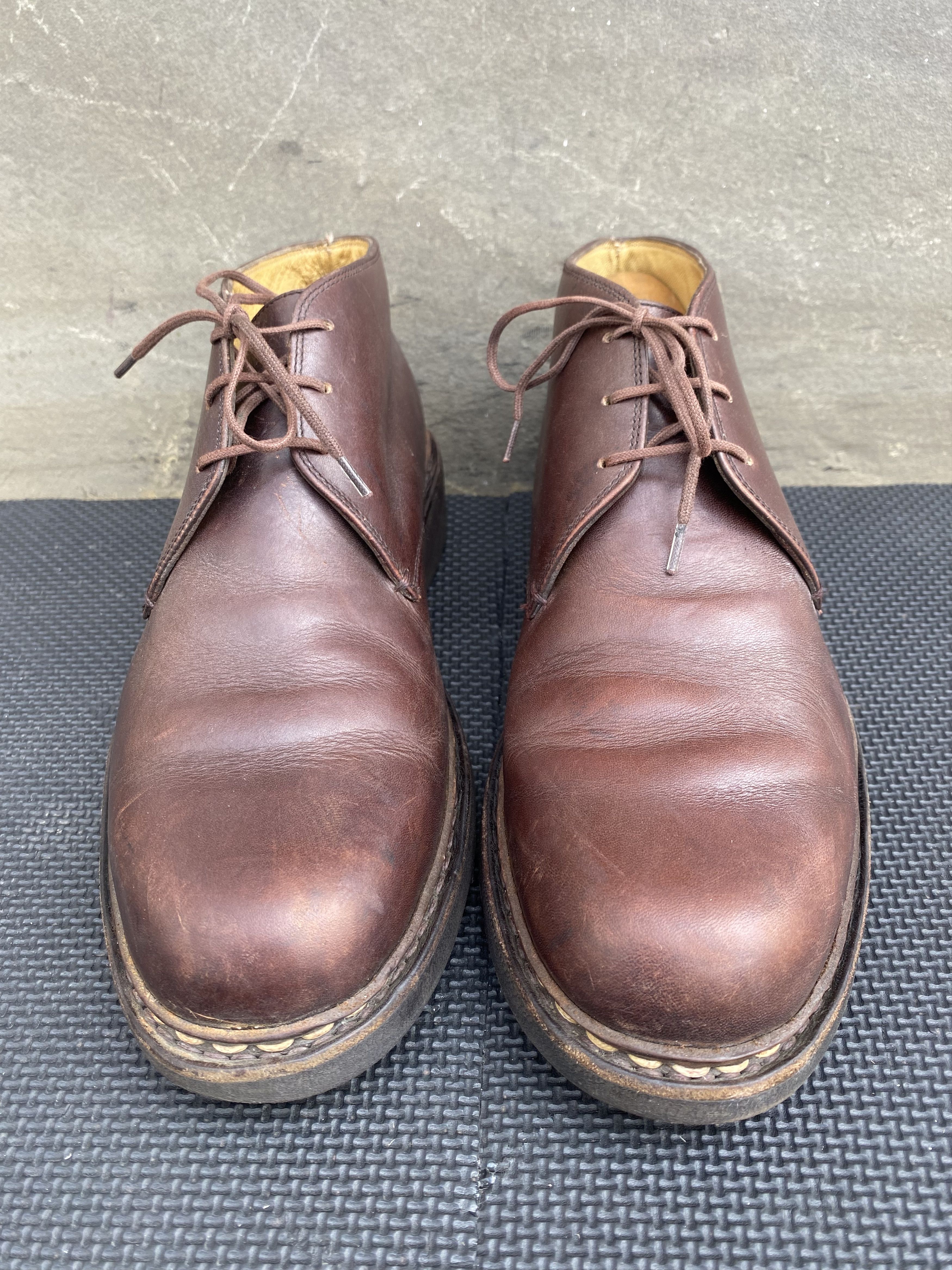 Paraboot Paraboot Ankle Boots Men's Brown Leather Michael Shoes Size US 8 / EU 41 - 5 Thumbnail