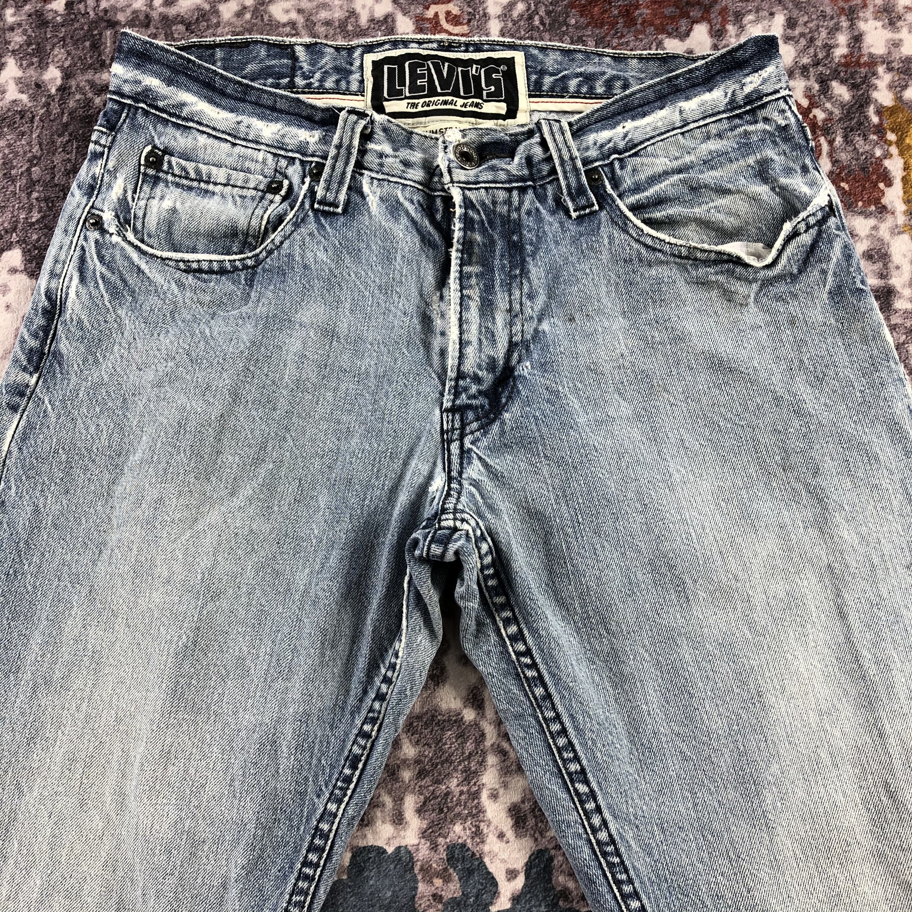 Levi's × Vintage Vintage Blue Wash Levis 514 Jeans-JM2962 Size US 31 - 3 Thumbnail