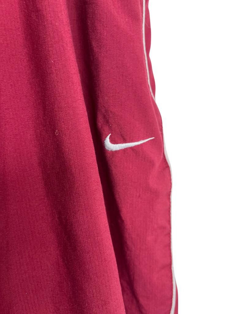 Nike Y2k Nike Super Baggy Rain Splash Pants Red with Stripe XXL Size US 40 / EU 56 - 2 Thumbnail