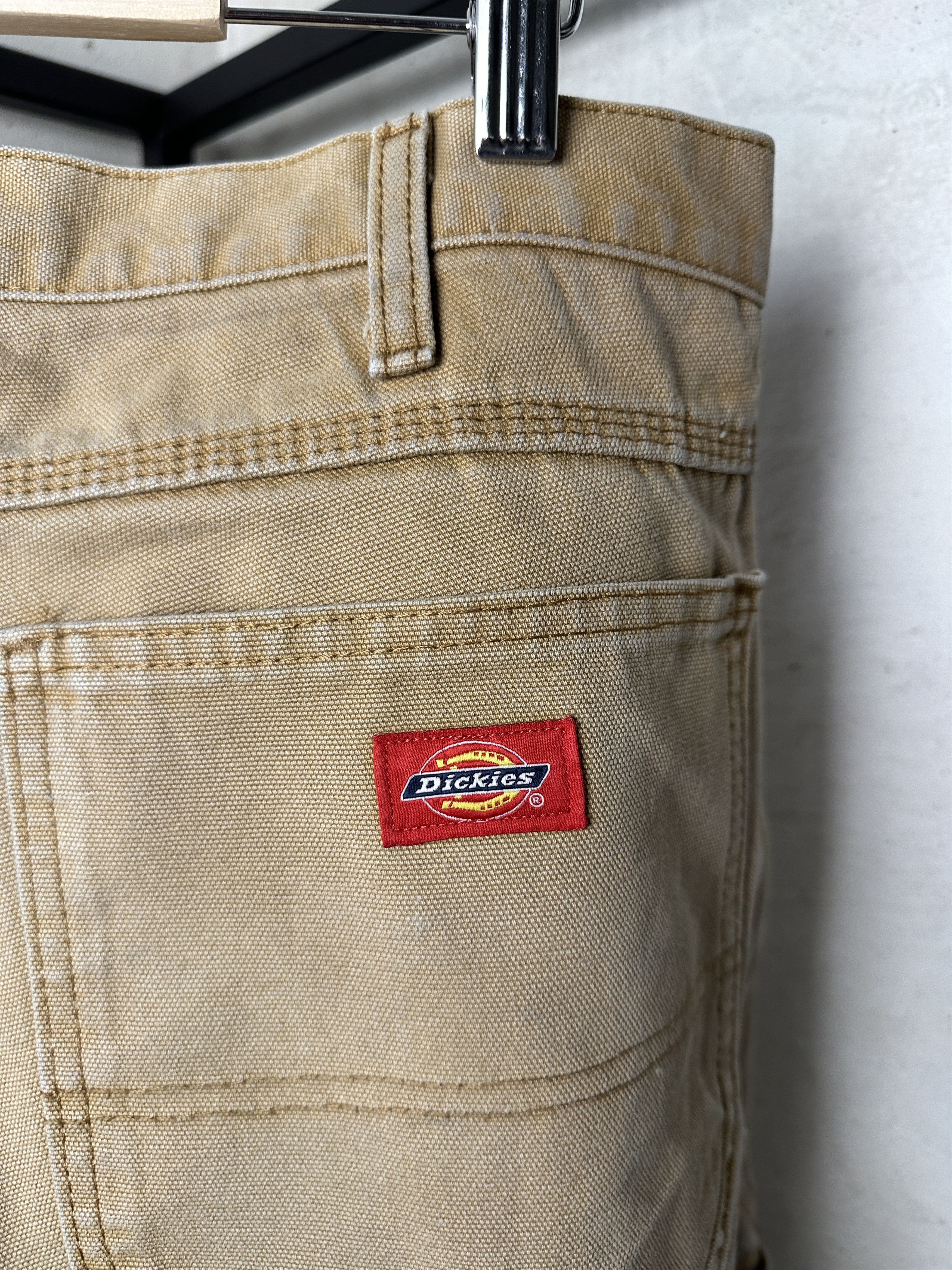 Dickies Dickies Jeans Carpenter Mens Camel Work Builder Pants Size US 36 / EU 52 - 7 Thumbnail