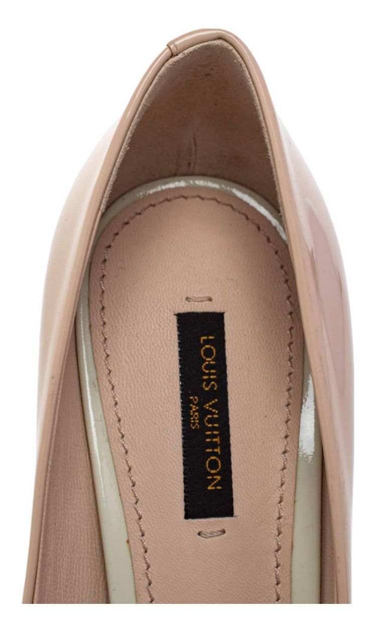 Louis Vuitton Louis Vuitton Patent leather heels Size US 7 / IT 37 - 6 Thumbnail