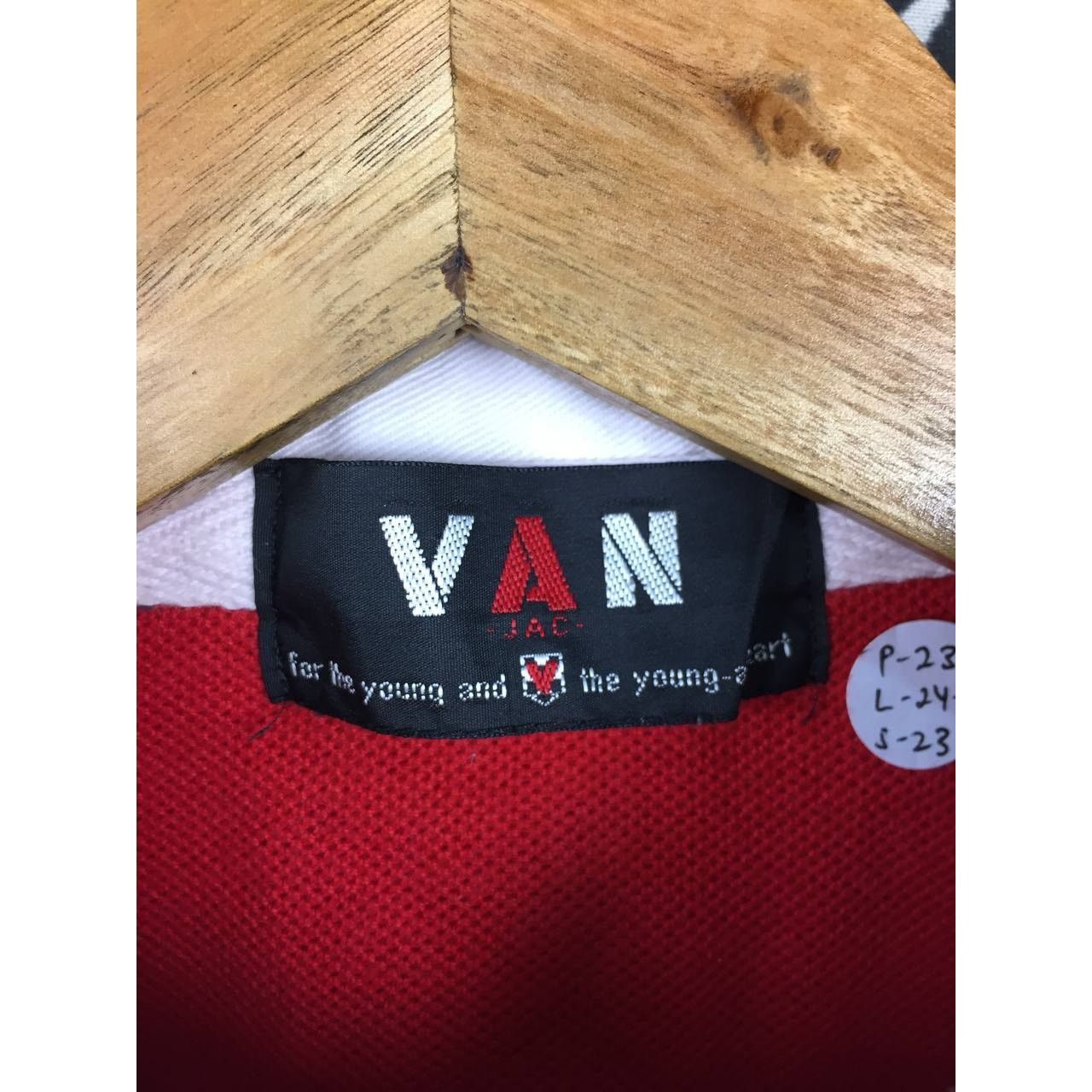 Japanese Brand VAN JAC The Young At Heart Long Sleeve Rugby Polo Tee Size US L / EU 52-54 / 3 - 10 Thumbnail
