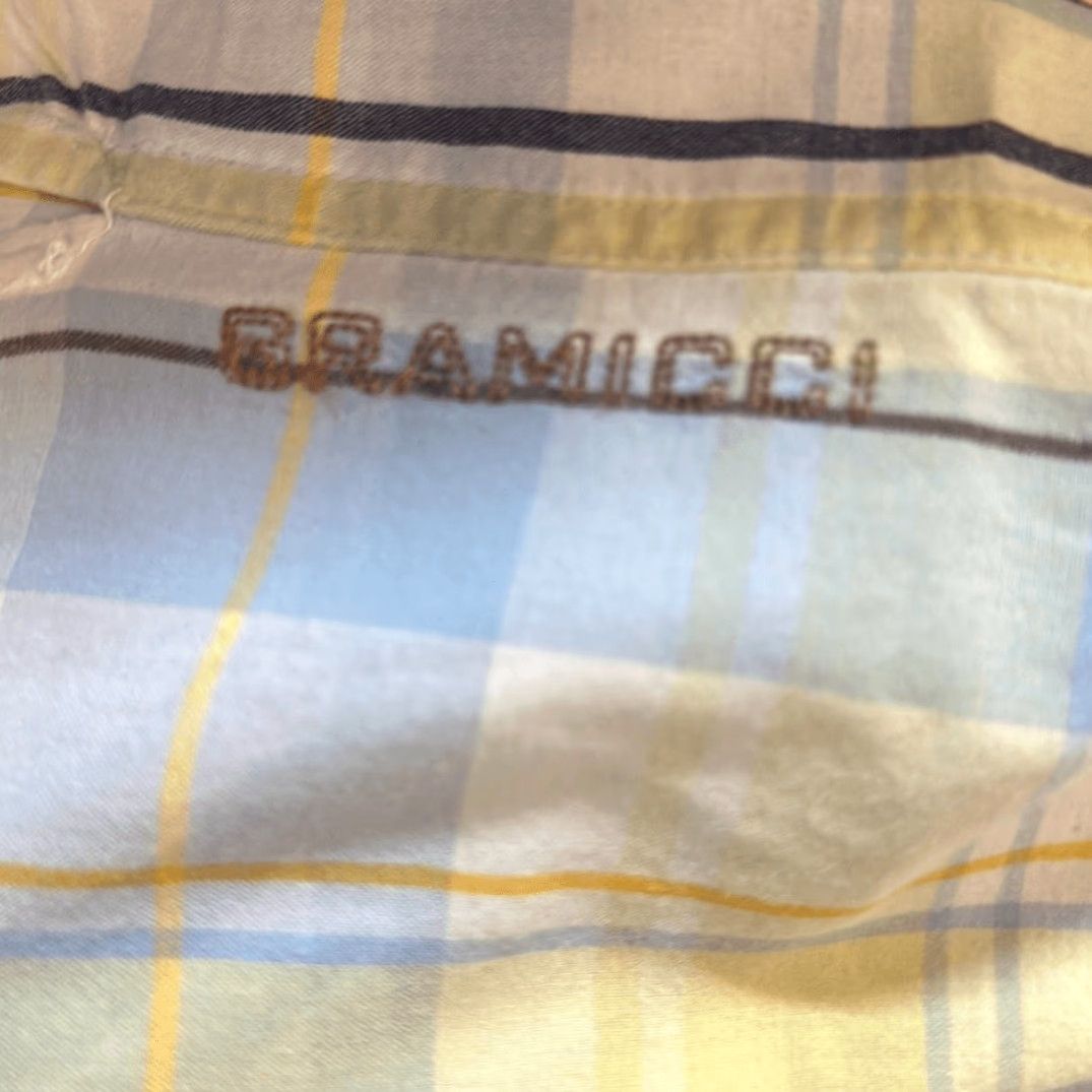 Gramicci Gramicci Shirt Button-Down Short Sleeve Mens XL Plaid Blue White Multicolor Size US XL / EU 56 / 4 - 6 Thumbnail