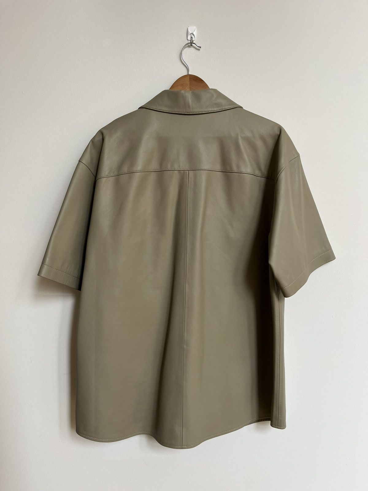 Supreme Supreme S/S Leather Work Shirt Size US L / EU 52-54 / 3 - 2 Thumbnail