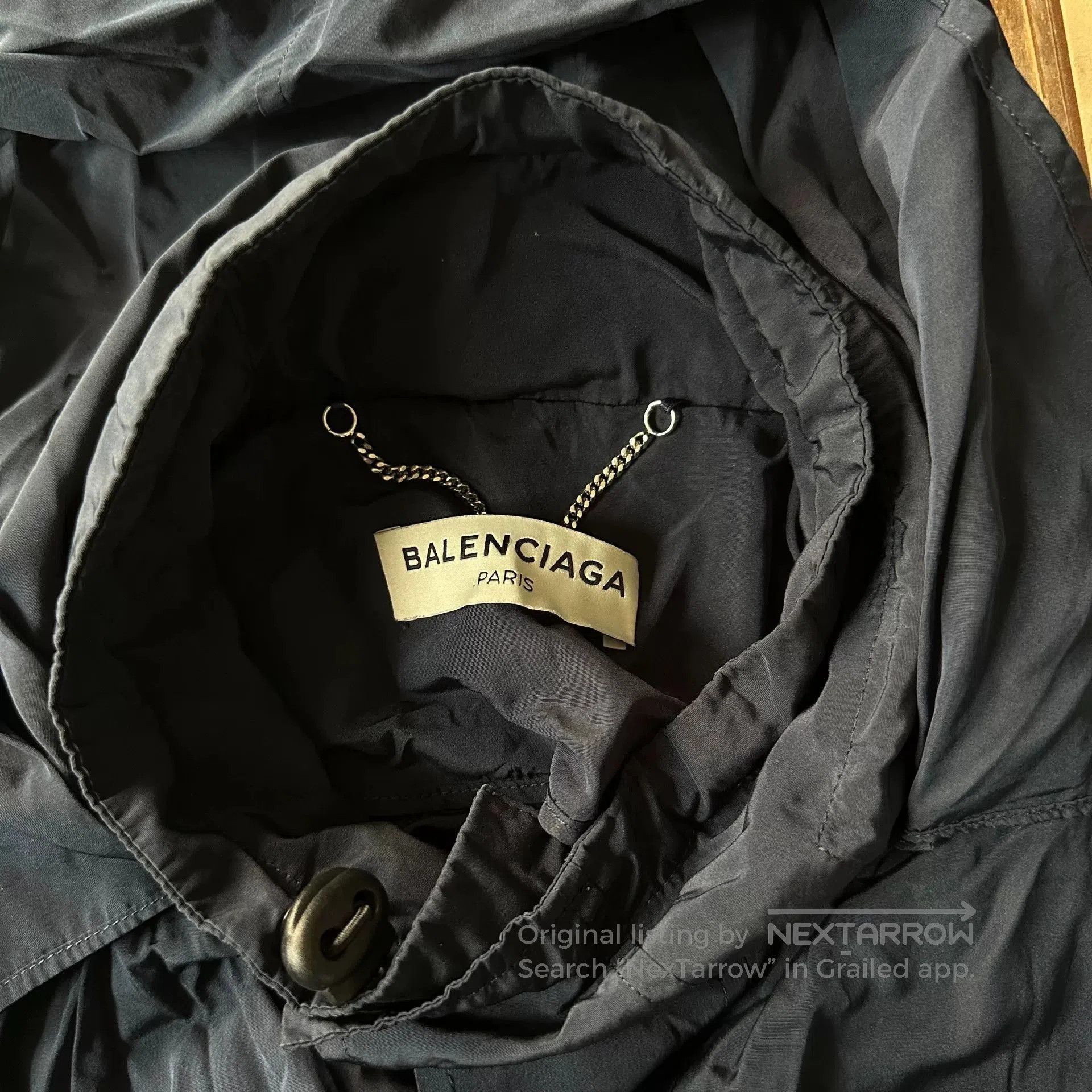 Balenciaga Balenciaga Lightweight Trench Coat. Size M / US 6-8 / IT 42-44 - 3 Thumbnail