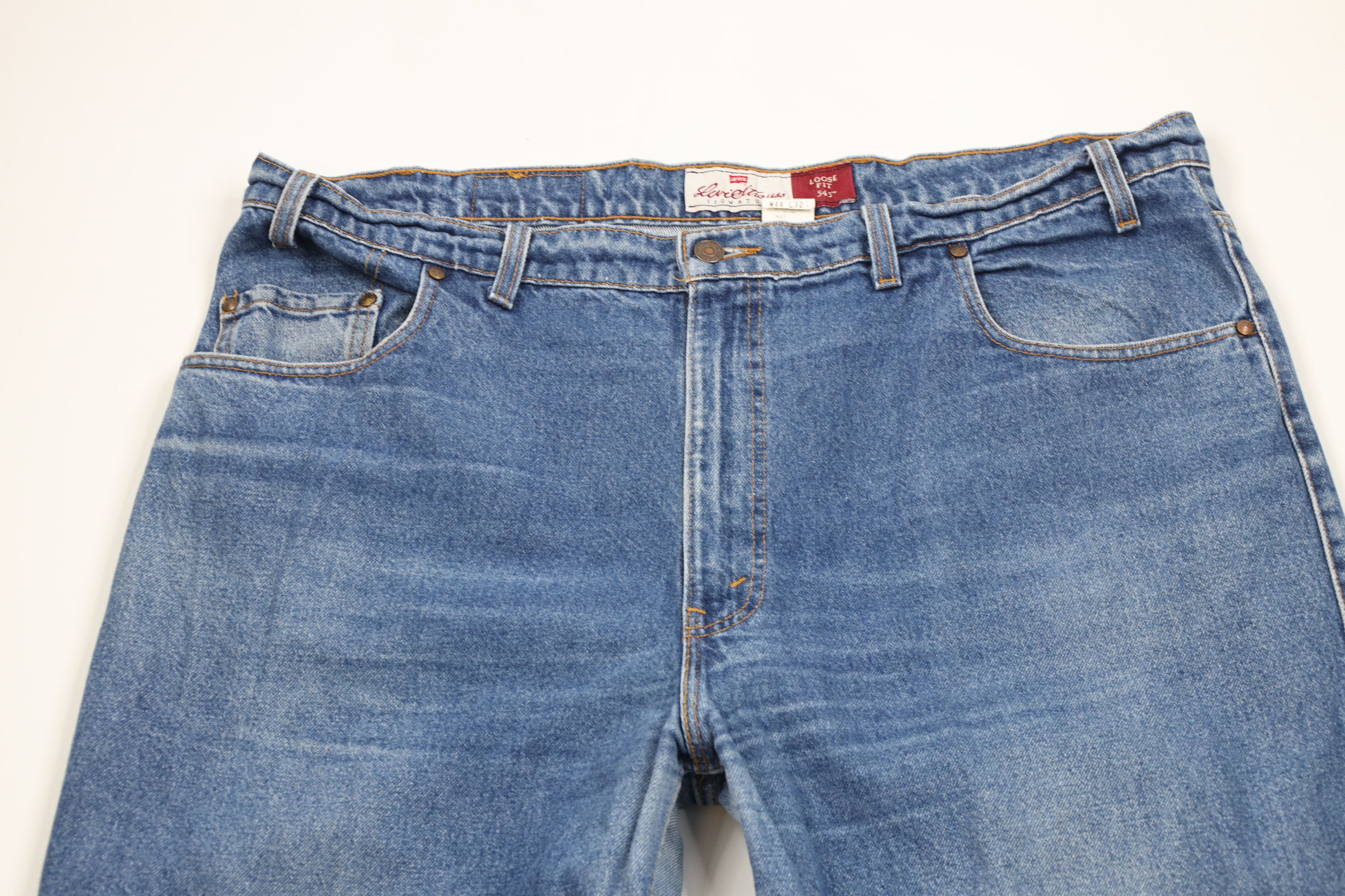 Levi's × Vintage Vintage 90s Levis 545 Baggy Loose Fit Denim Jeans USA Size US 44 / EU 60 - 2 Thumbnail