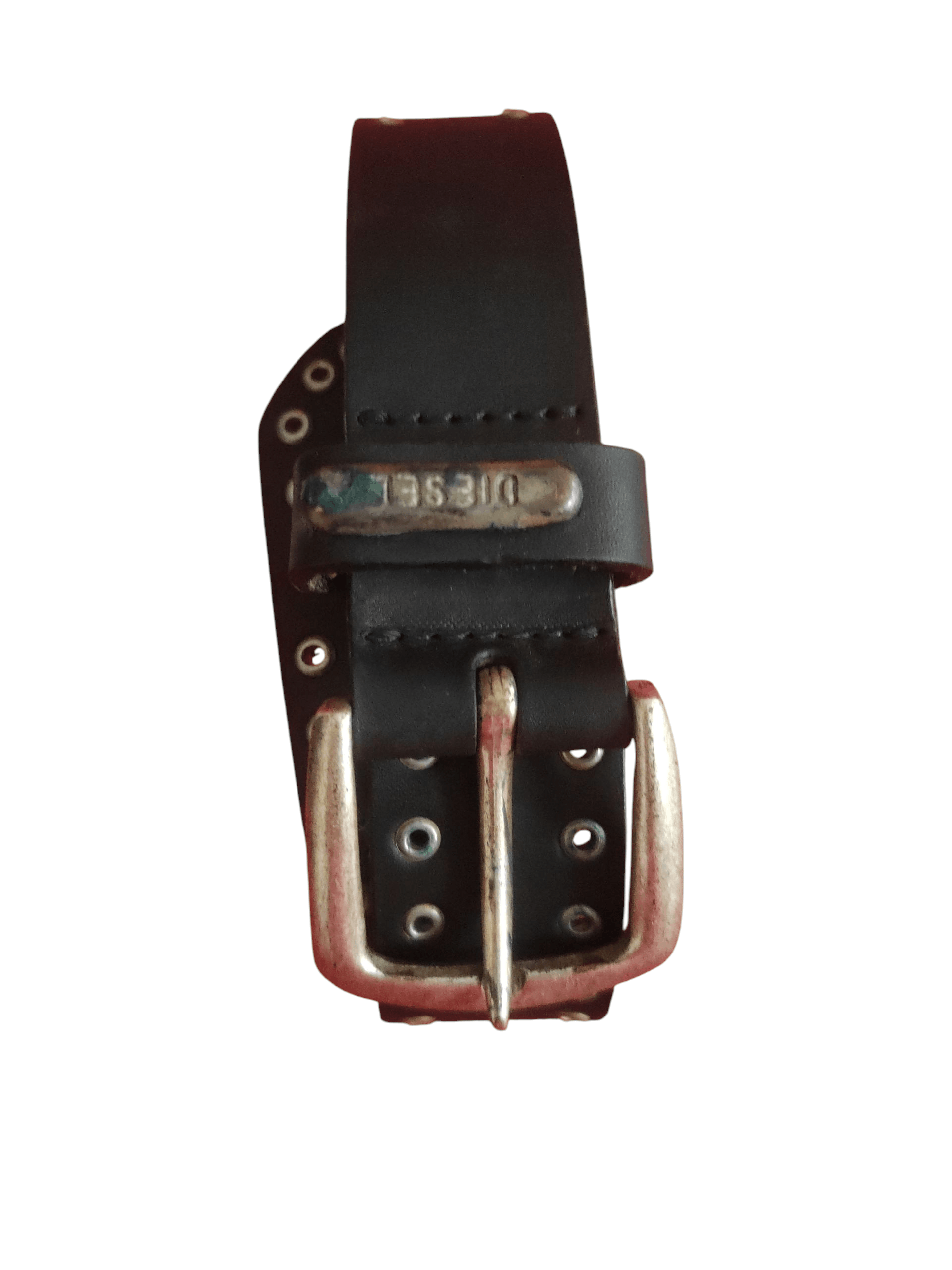 Diesel Diesel Y2K Leather Belt Simon Style Studded Made Mexico Sz M Size ONE SIZE - 2 Thumbnail