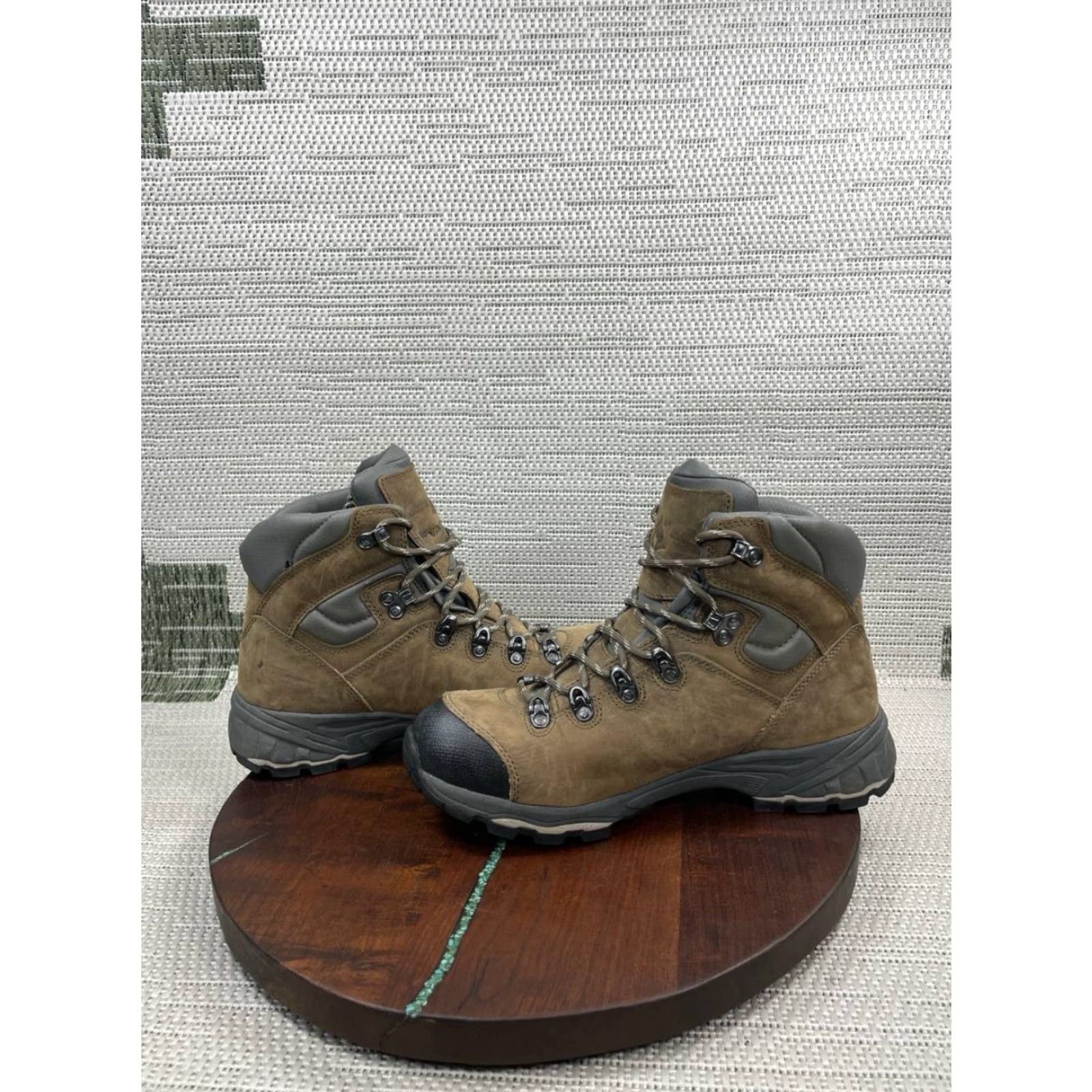 Vasque Vasque Boots Womens 10.5 M St. Elias Gore-Tex Brown Leather Waterproof Hiking Boots Size US 11 / IT 41 - 7 Thumbnail