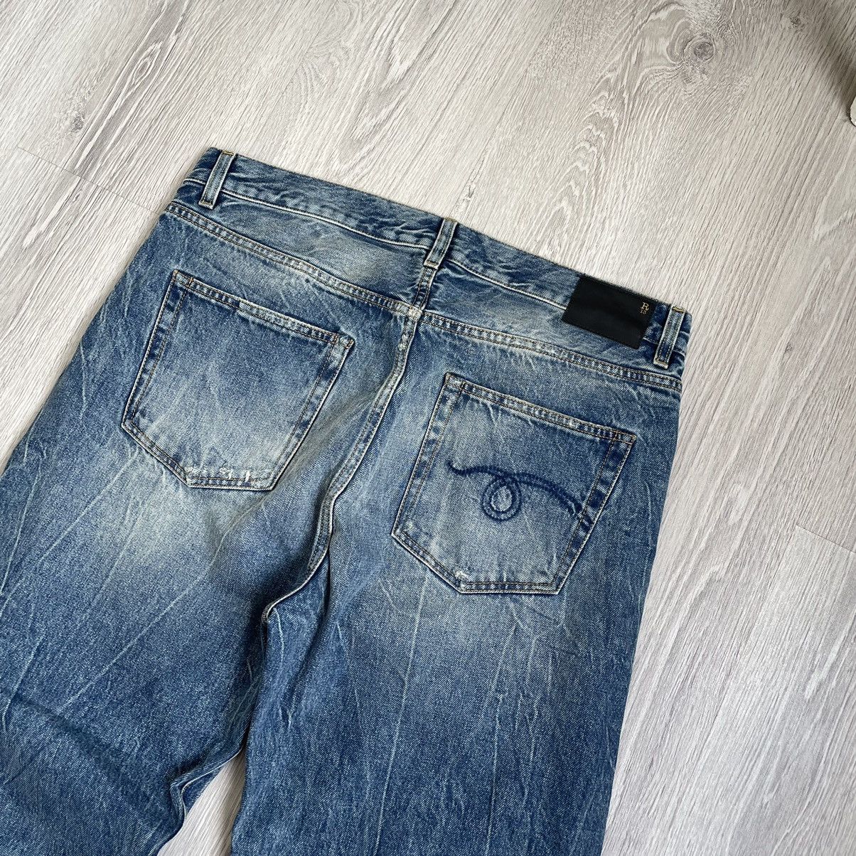 R13 R13 Boyfriend Jeans Dirty Kelly 22/23 Size 33" - 2 Thumbnail