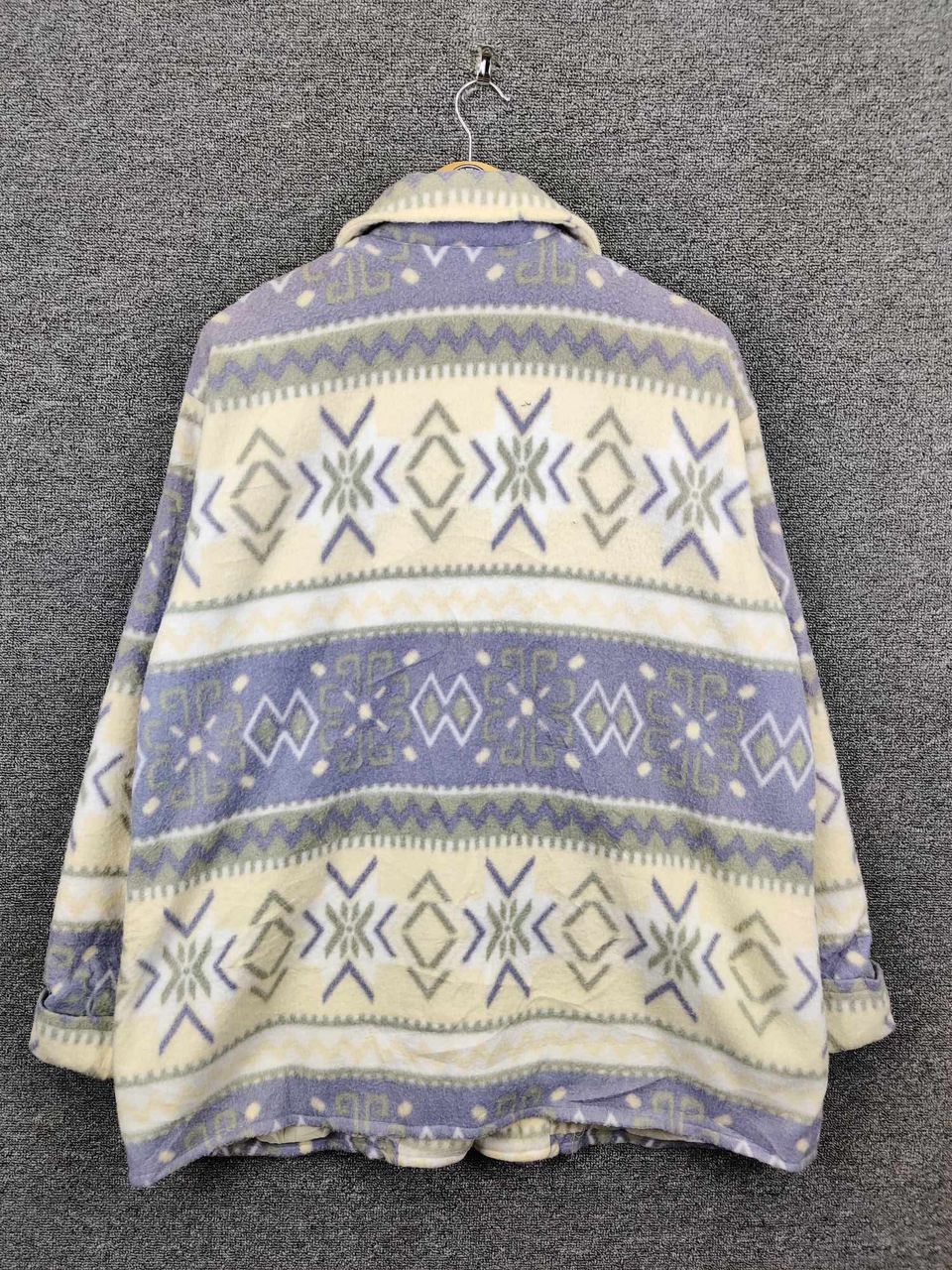 Japanese Brand Bashecing Aztech Moutain Button Ups Heavy Jacket Nice Design Size US L / EU 52-54 / 3 - 6 Thumbnail