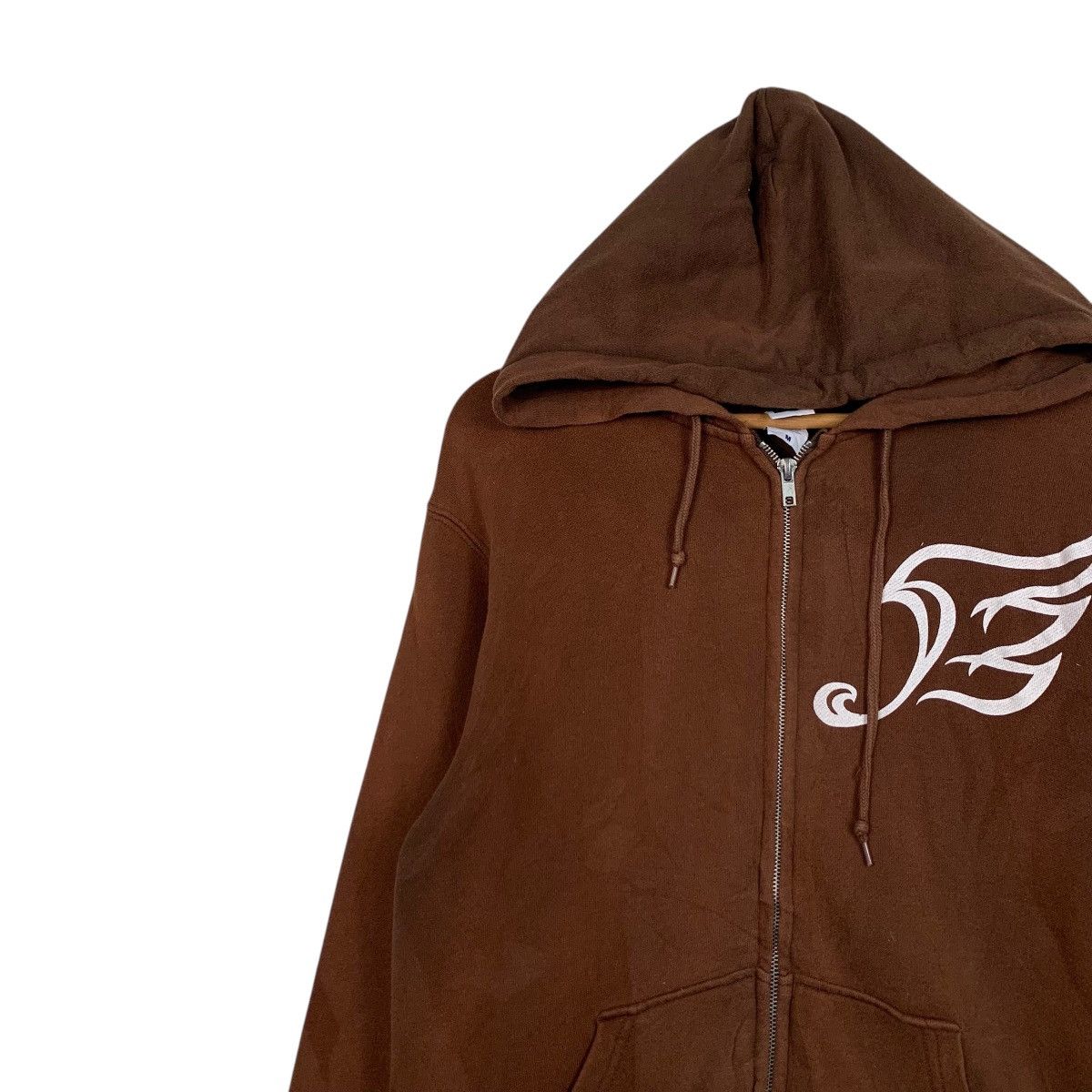Japanese Brand HAYABUSA PHOENIX STORY Big Logo Zipper Hoodies #1614-C72 Size US M / EU 48-50 / 2 - 9 Thumbnail
