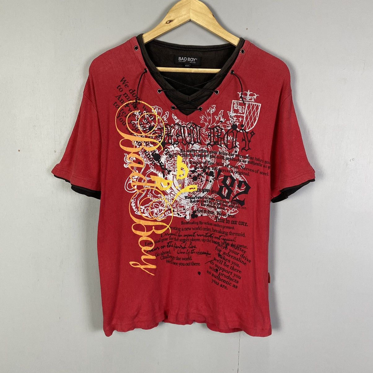 VINTAGE BADBOY PUNK STYLE TSHIRT