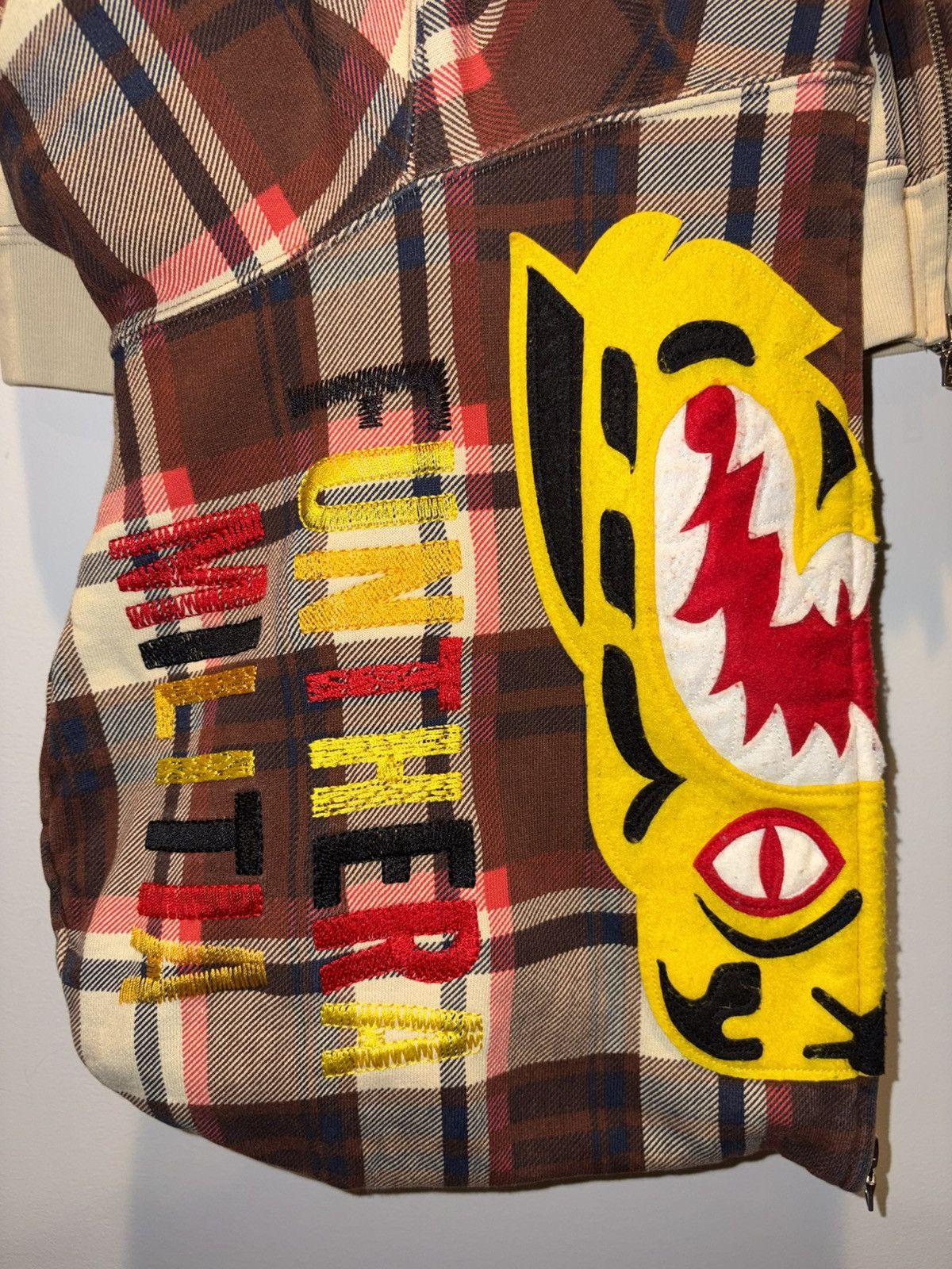 Bape BAPE x Hanshin Tigers Rare Plaid Full Zip Size US M / EU 48-50 / 2 - 5 Thumbnail