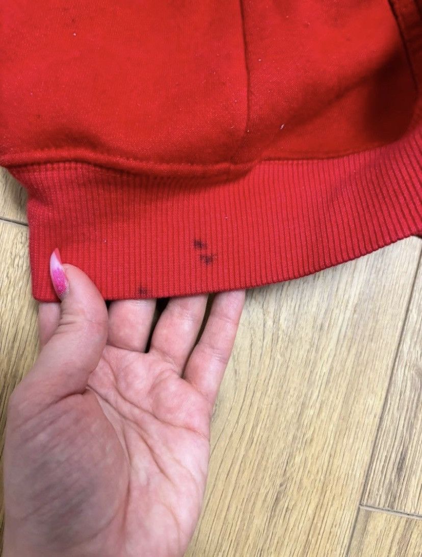 Polo Ralph Lauren × Vintage Vintage Polo Ralph Lauren Distressed Rugby Hoodie Size US S / EU 44-46 / 1 - 7 Thumbnail