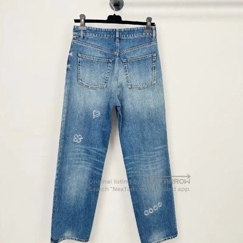 Chanel Chanel Blue Denim Jeans for Women . Size 23" - 2 Thumbnail