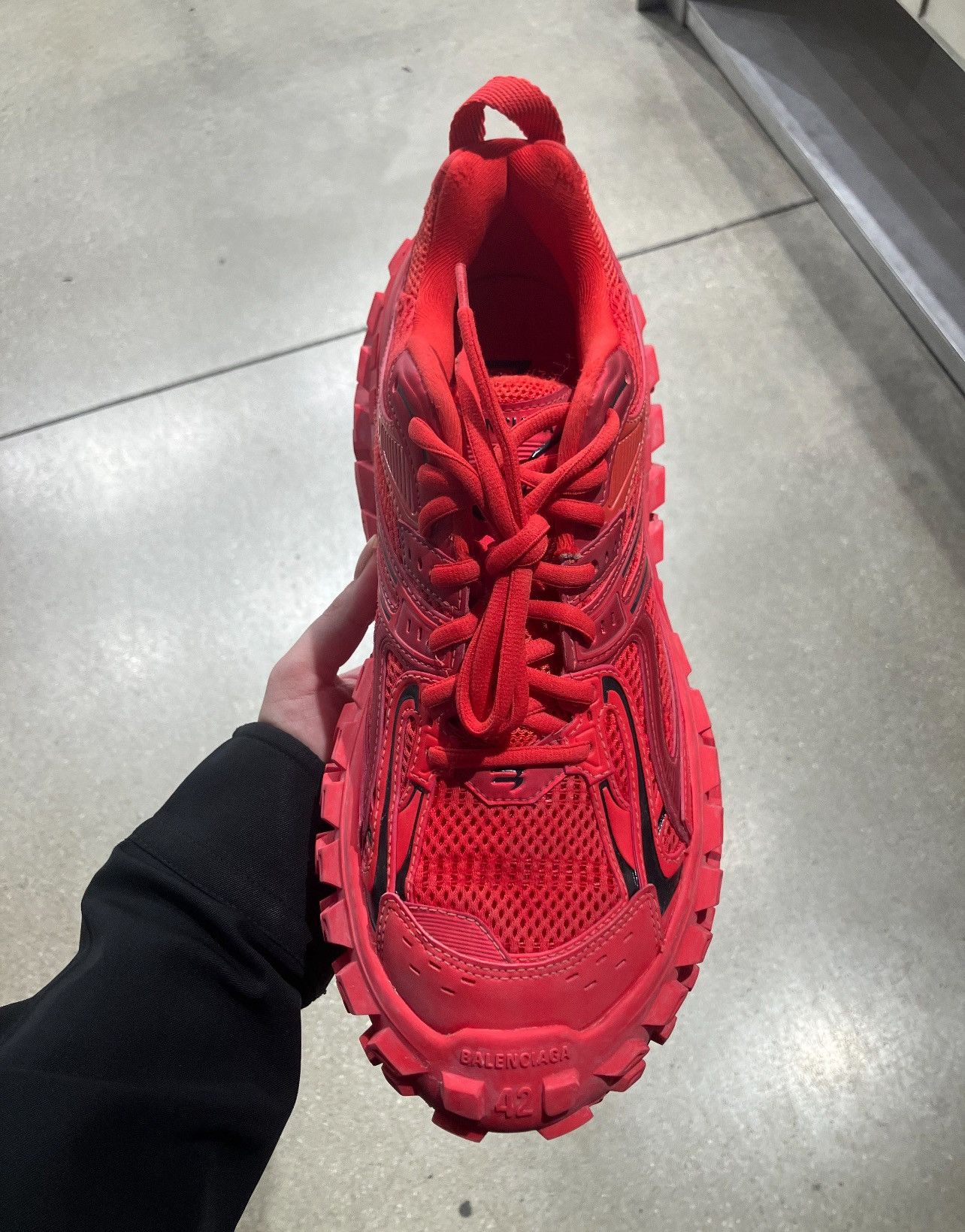 Balenciaga Bouncer Sneakers in Red Size US 12 / EU 45 - 5 Thumbnail