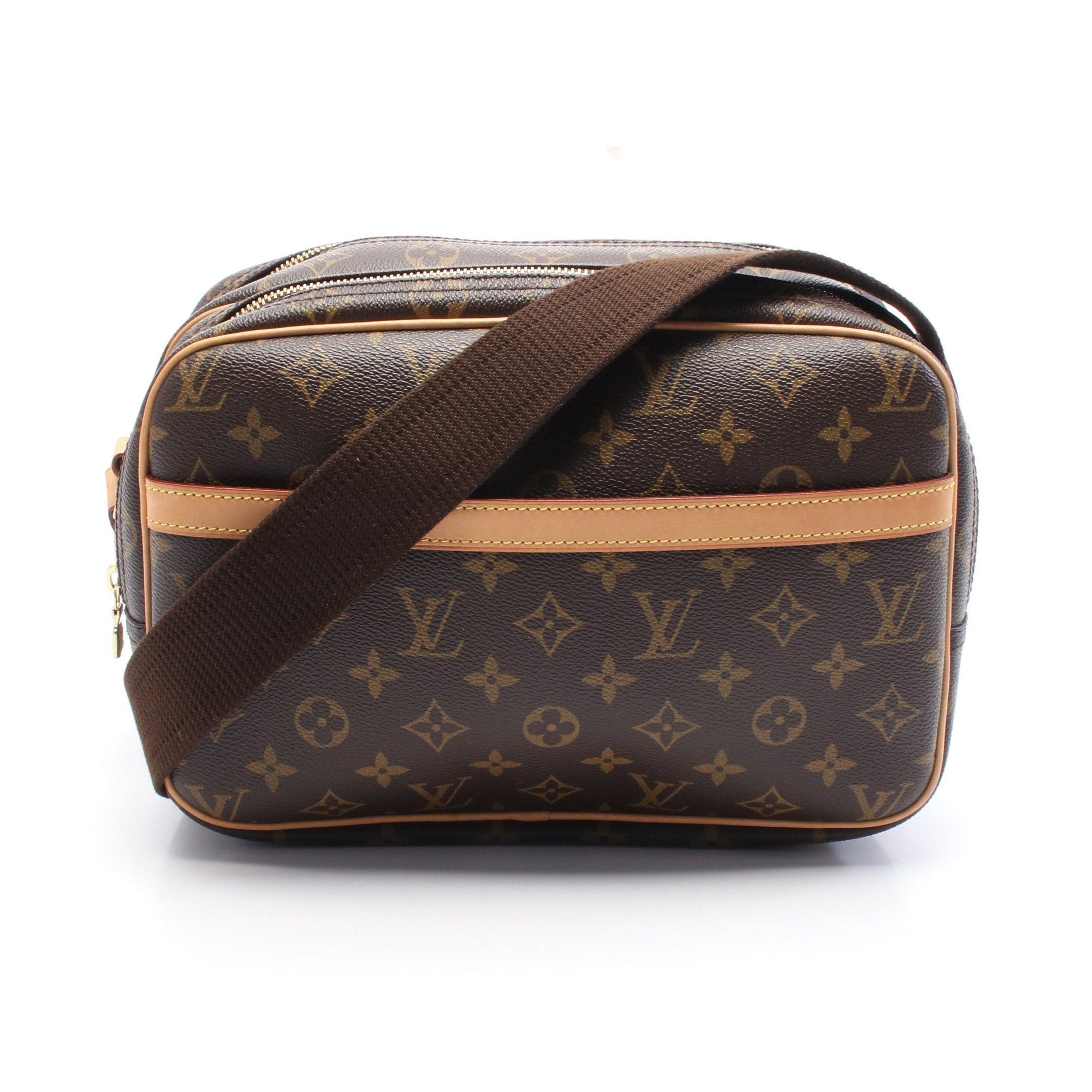 Louis Vuitton Louis Vuitton Reporter Pm Monogram Shoulder Bag Leather Brown Size ONE SIZE - 1 Thumbnail