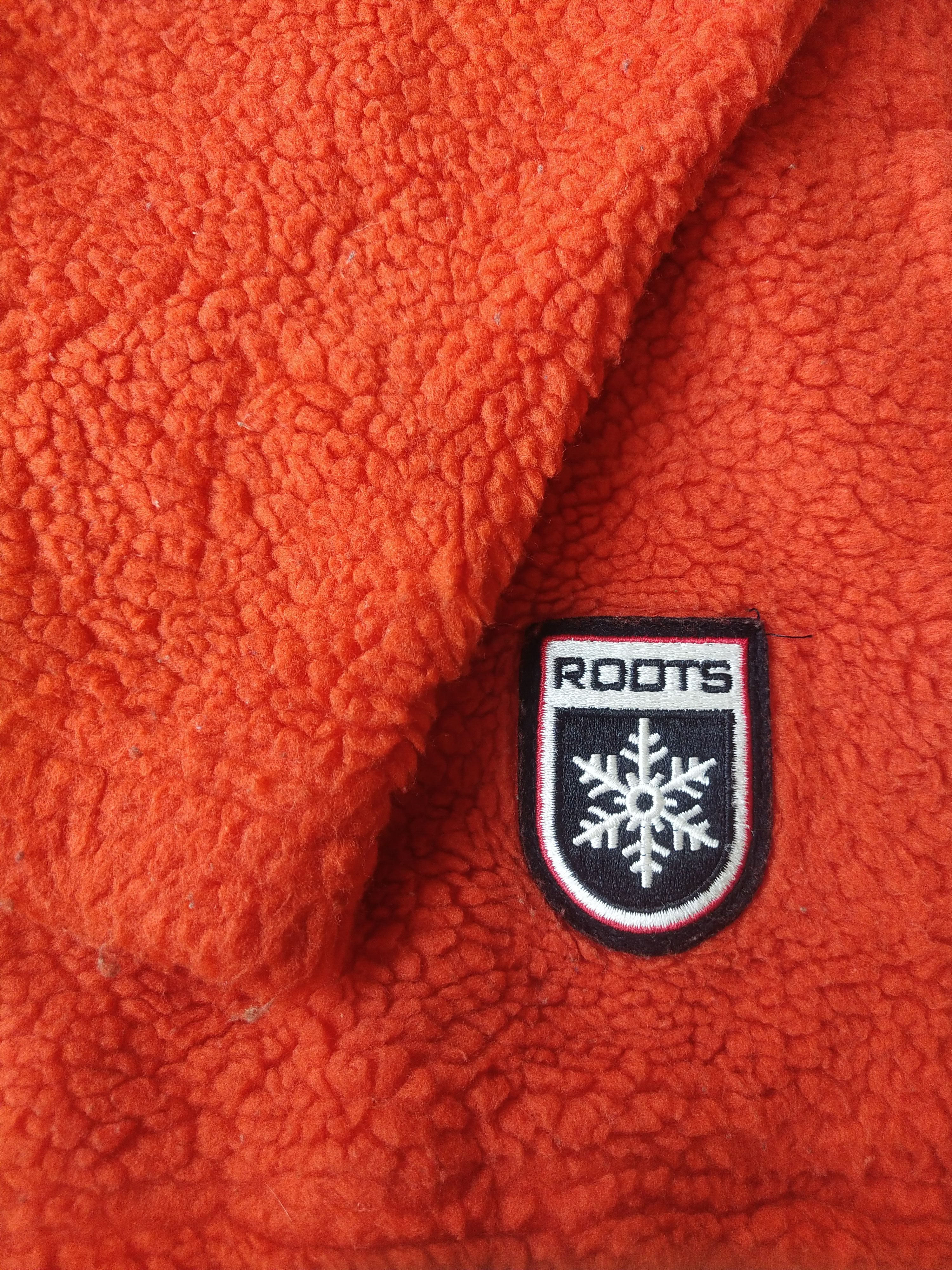 Roots Vintage Roots Winter Edition Sherpa Fleece Quarter Zip Red Size US L / EU 52-54 / 3 - 3 Thumbnail