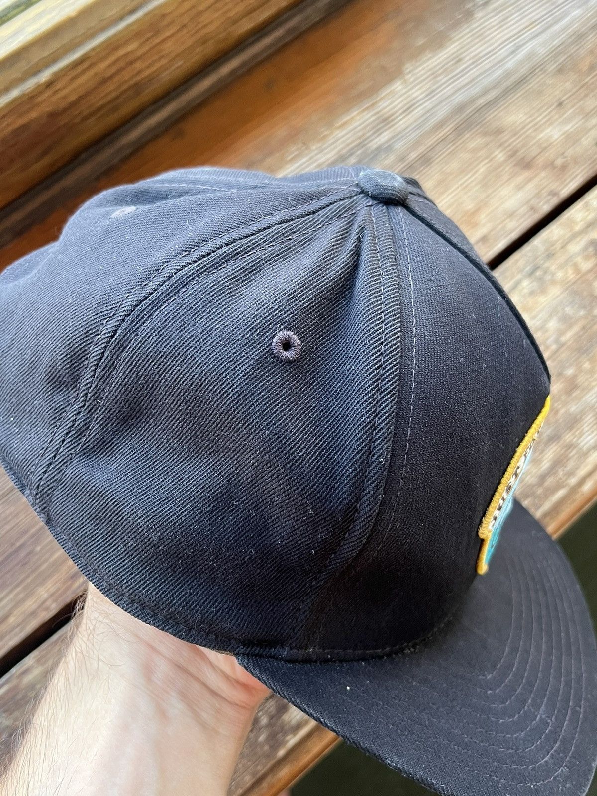 Vintage Y2k Hat VOLCOM Skateboards Cap Just For The Halibut Size ONE SIZE - 16 Thumbnail