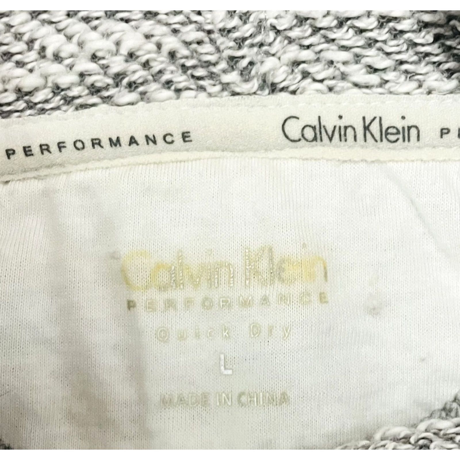 Calvin Klein Calvin Klein Sweatshirt Womens Large Gray Cowl Neck Performance Fleece Pullover Sweatshirt Regular Size M / US 6-8 / IT 42-44 - 7 Thumbnail
