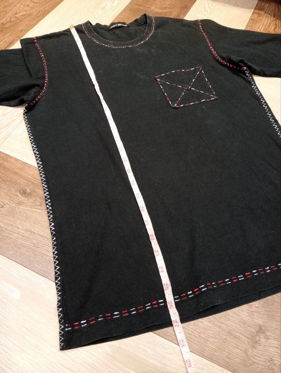 Issey Miyake VINTAGE ISSEY MIYAKE BLACK COTTON POCKET T-SHIRT Size US M / EU 48-50 / 2 - 8 Thumbnail