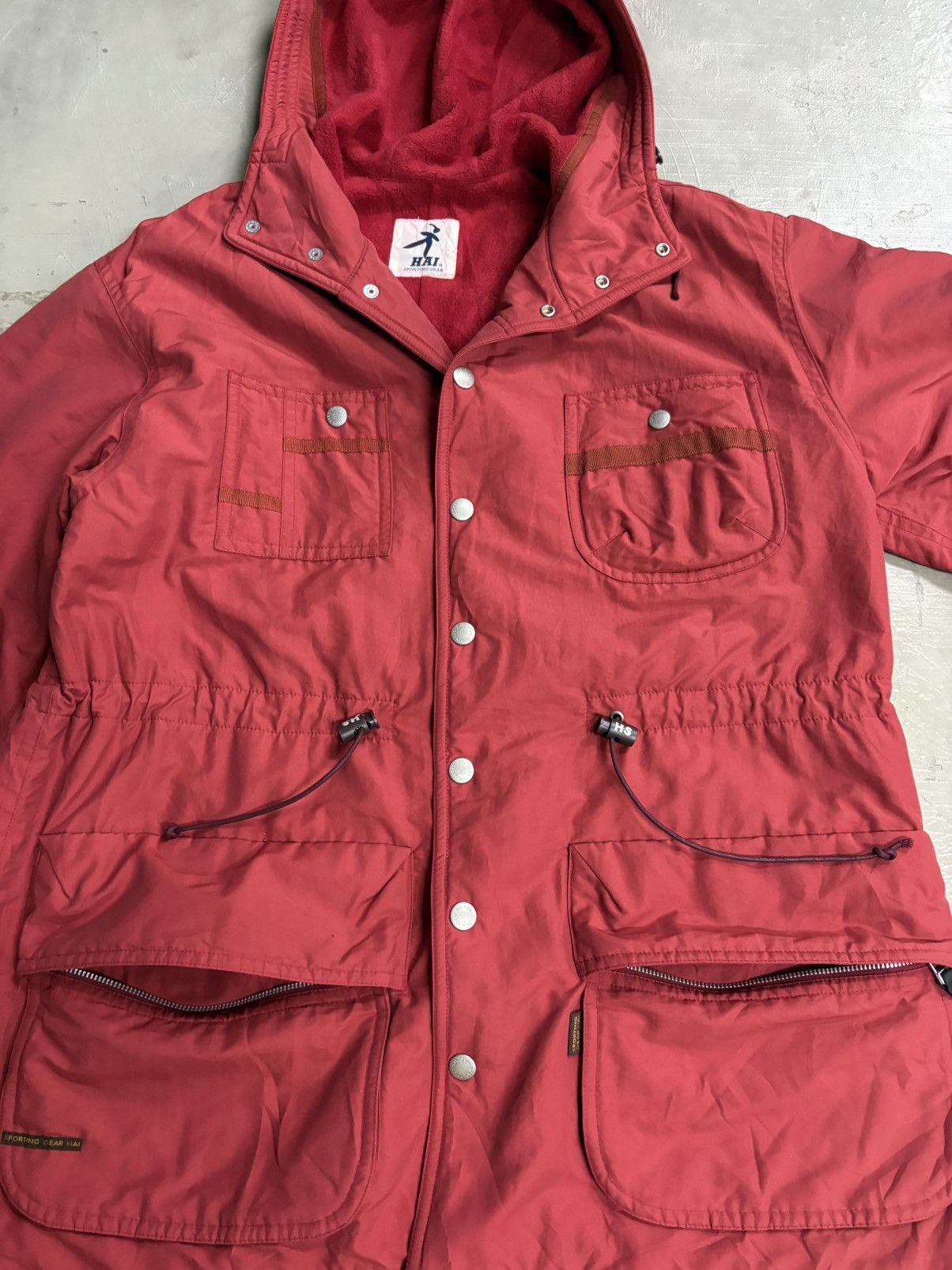 Hai Sporting Gear Vintage 90s Hai sporting gear issey miyake bomber jacket Size US M / EU 48-50 / 2 - 5 Thumbnail