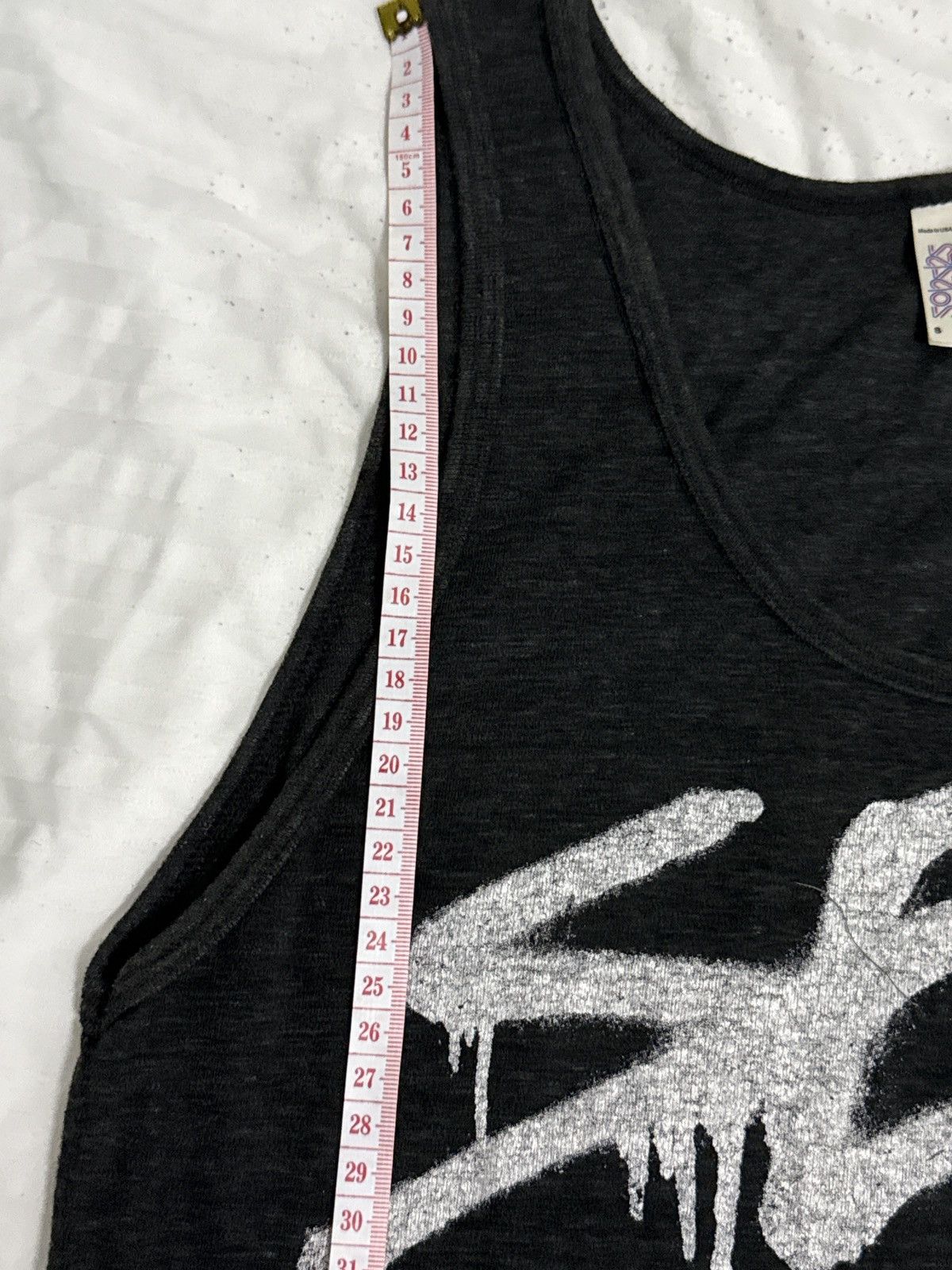 Vintage No Drugs Rock N Roll Tank Top - USA Made - American Apparel Size US S / EU 44-46 / 1 - 7 Thumbnail