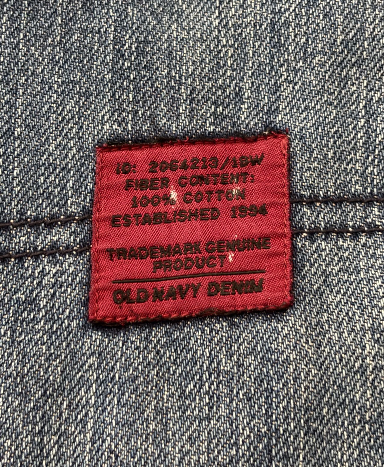 Old Navy Vintage 90s Y2K Old Navy Baggy Carpenter Jeans 32x34 Faded Size US 32 / EU 48 - 4 Thumbnail