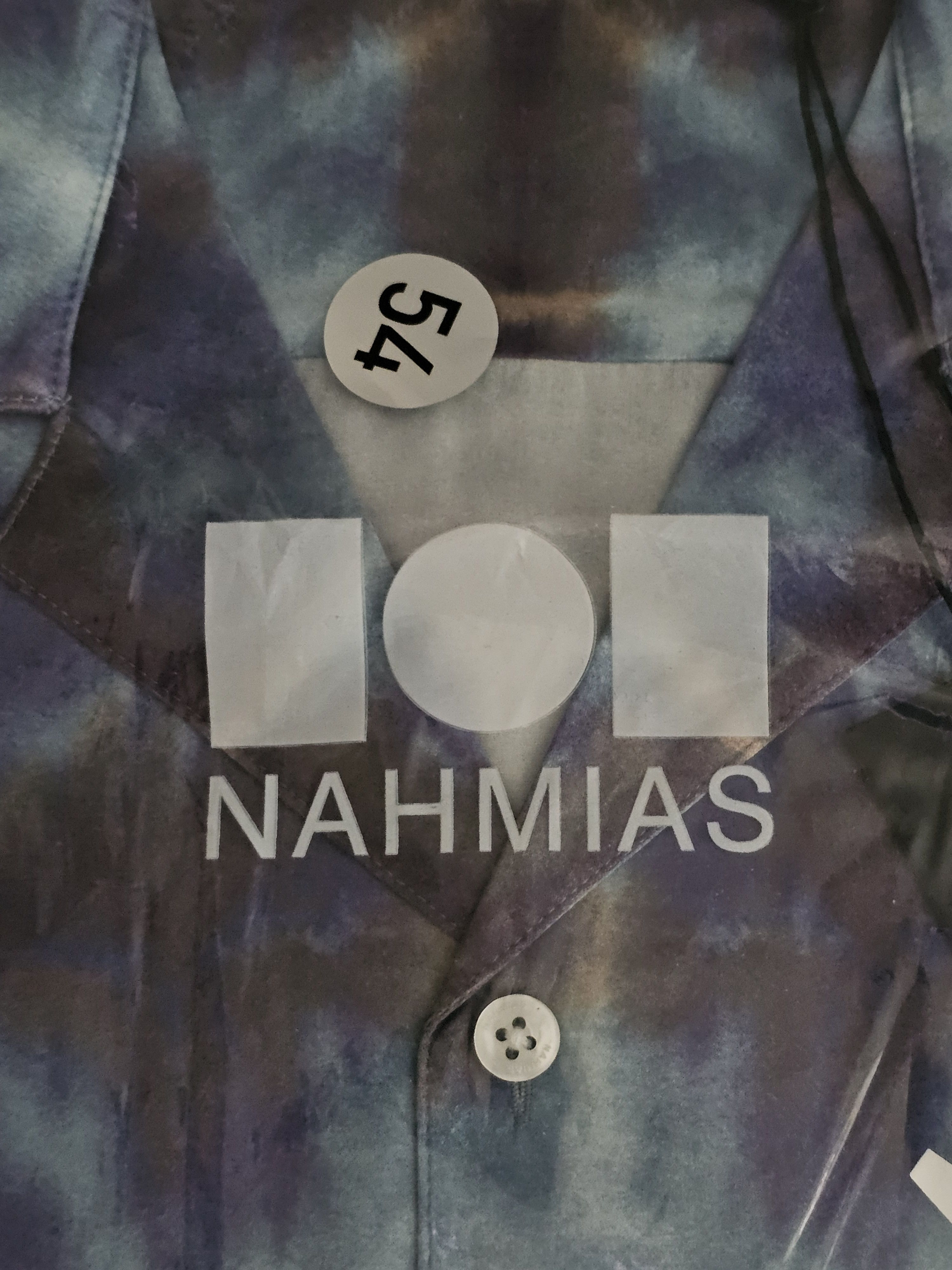 Nahmias Nahmias Tye Dye Miracle Academy Silk Shirt Size US M / EU 48-50 / 2 - 14 Thumbnail